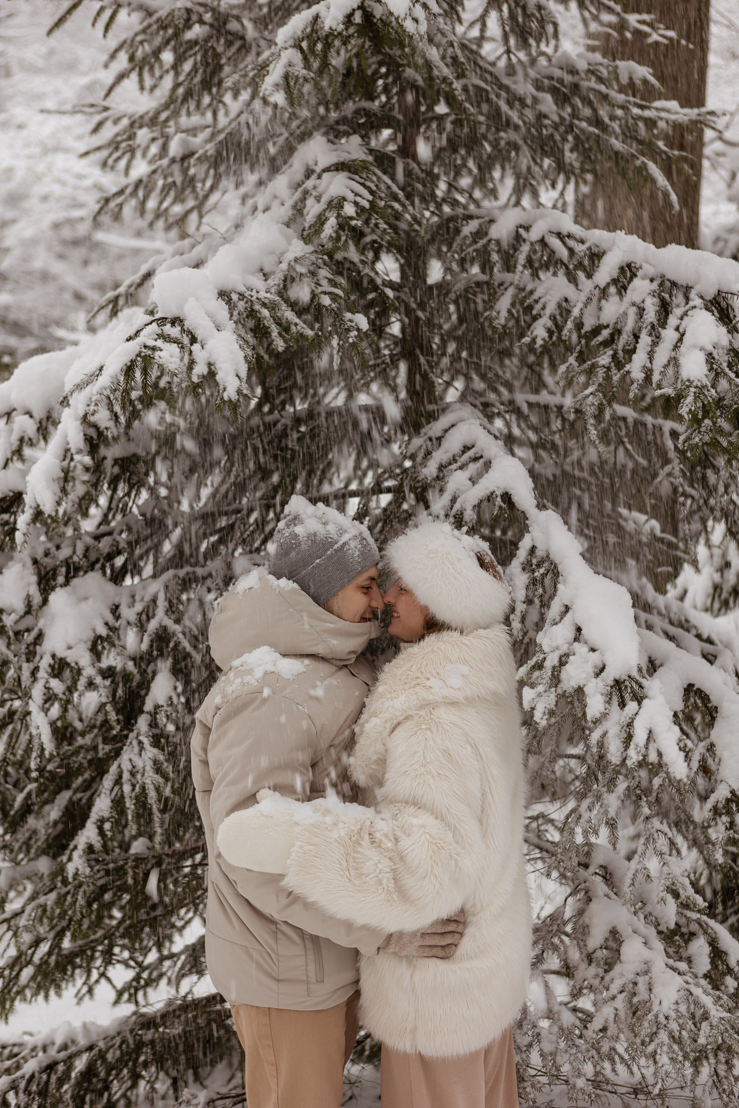 Новогодняя фотосессия с собачками в шуваловском парке. Свадебный фотограф в СПБ | Санкт-Петербурге Анастасия Рахимгулова
