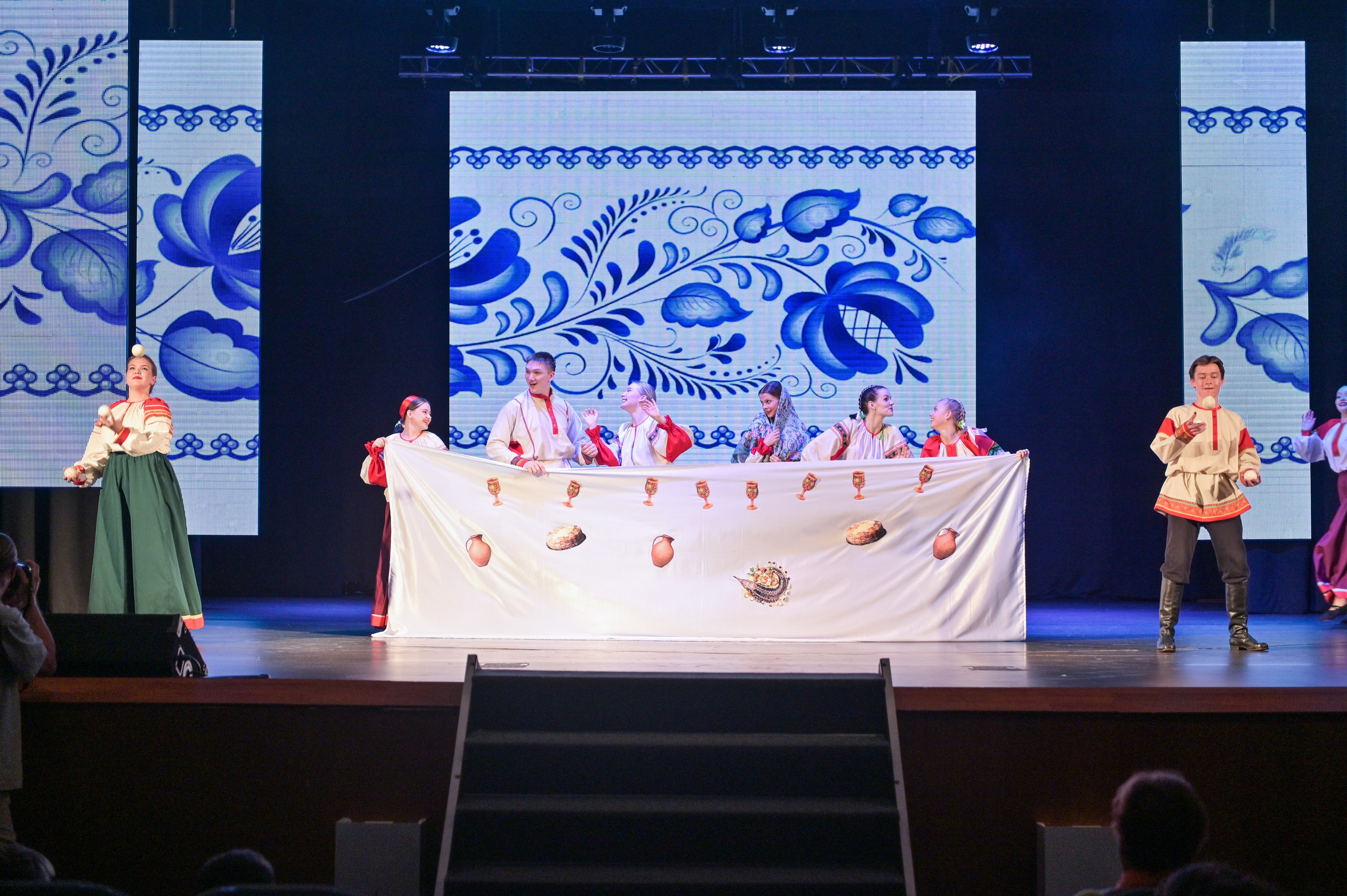 Дипломный проект студентов института культуры. Видеооператор и фотограф Таисия Любимова