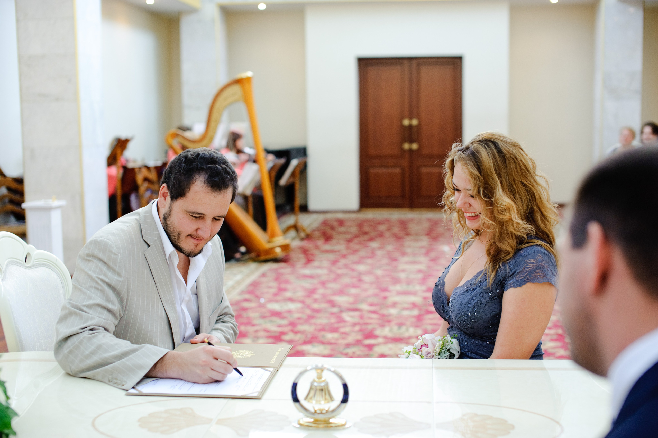 Оксана и Антон. Свадьба, Москва. Семейный фотограф Анна Дубовская