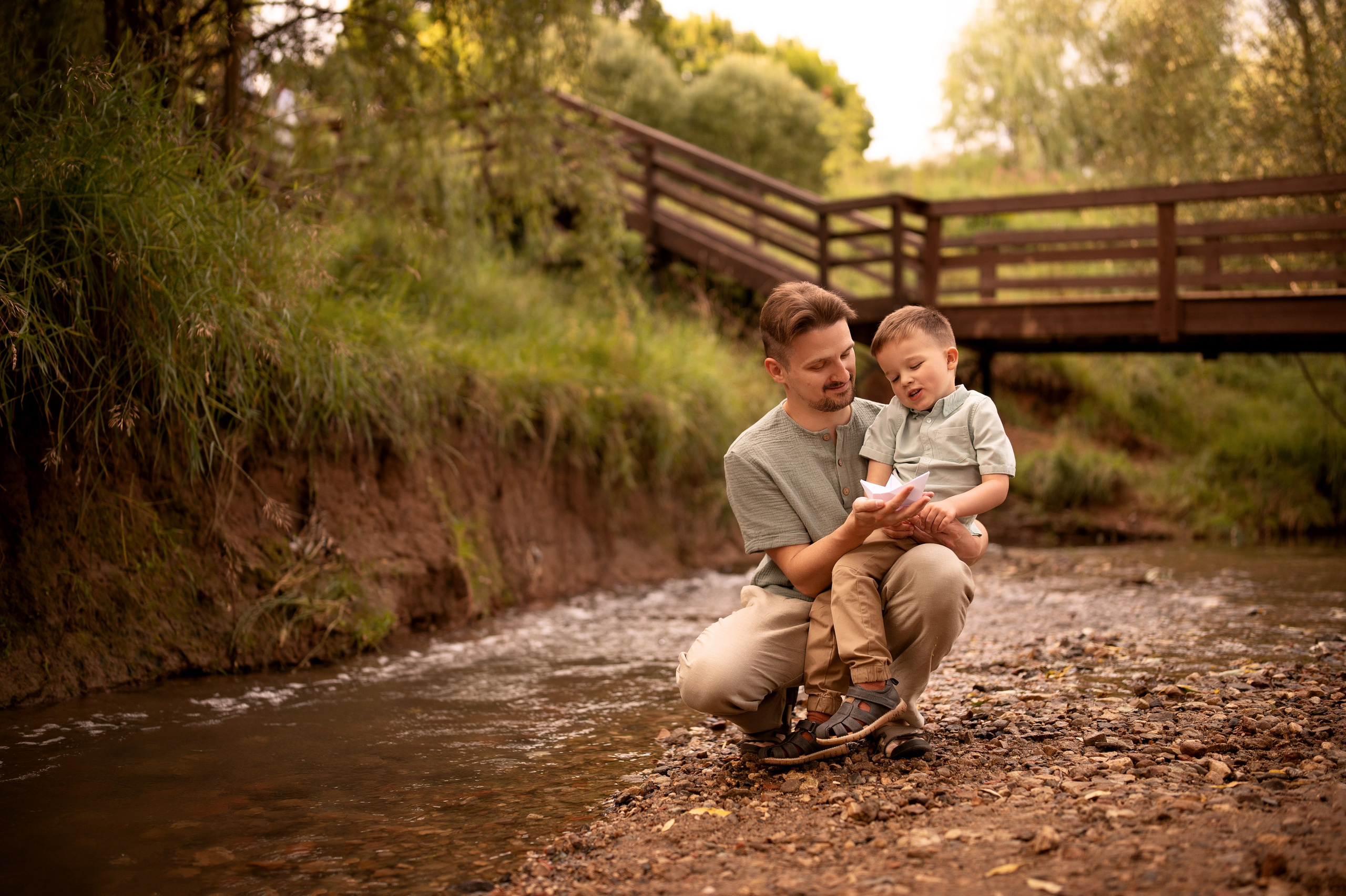 Семейная съемка на природе. Семейный и детский фотограф в Москве Анна Оськина