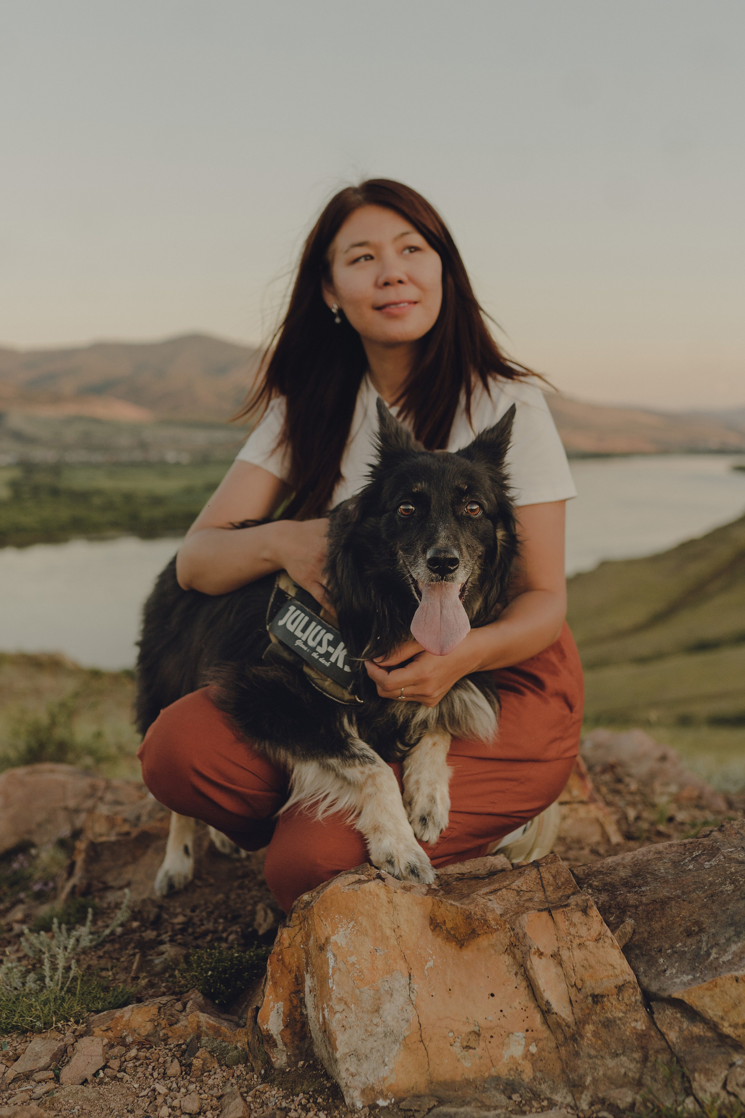 Настя и Умка. Фотограф анималист в Спб недорого Олеся Майорова