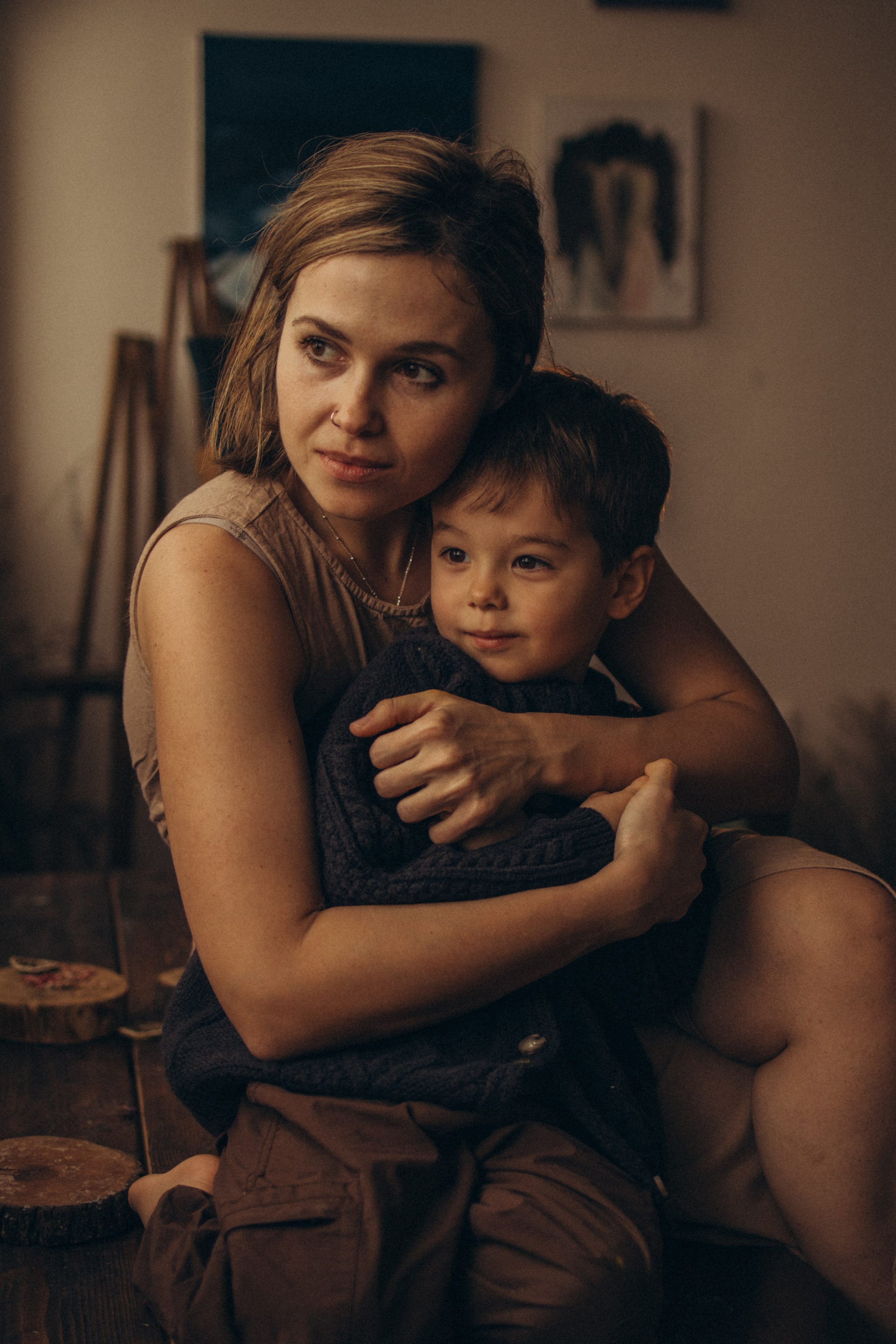 Сергей, Анастасия и малыши Стёпа и Мироша. Семейный фотограф Москва