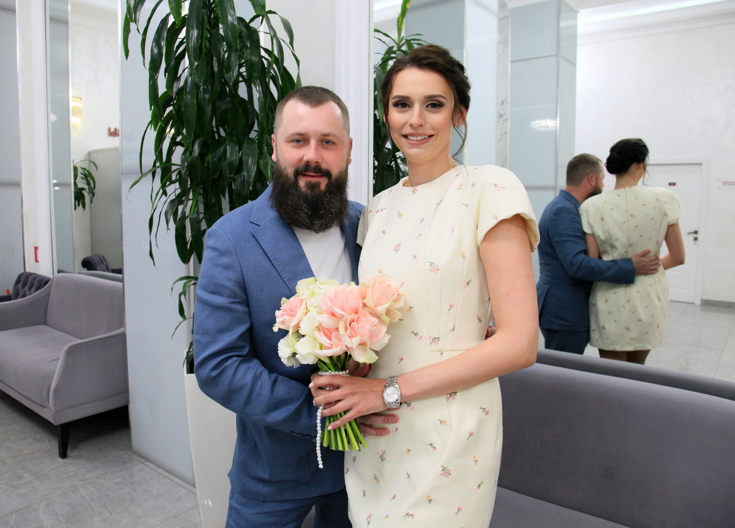 Александра и Александр Кутузовский ЗАГС. Фотограф Москва Одинцово Кубинка Краснознаменск Лапино