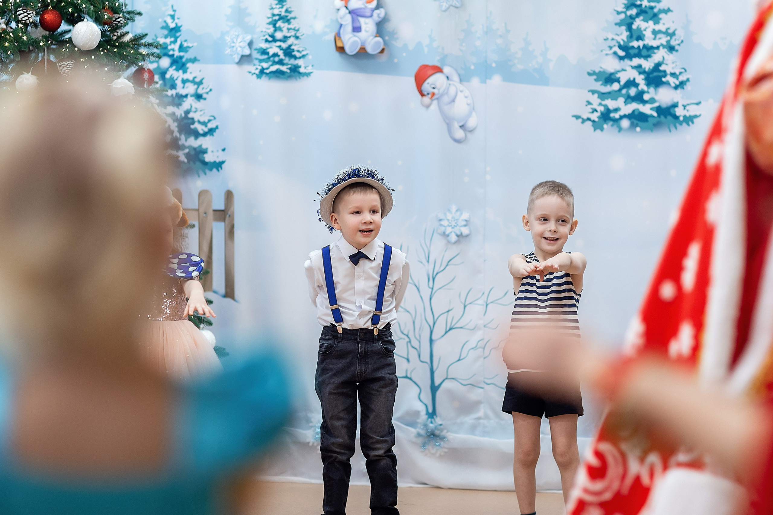 Утренник_"Веселый балаганчик» 2024. Семейный фотограф в Санкт-Петербурге