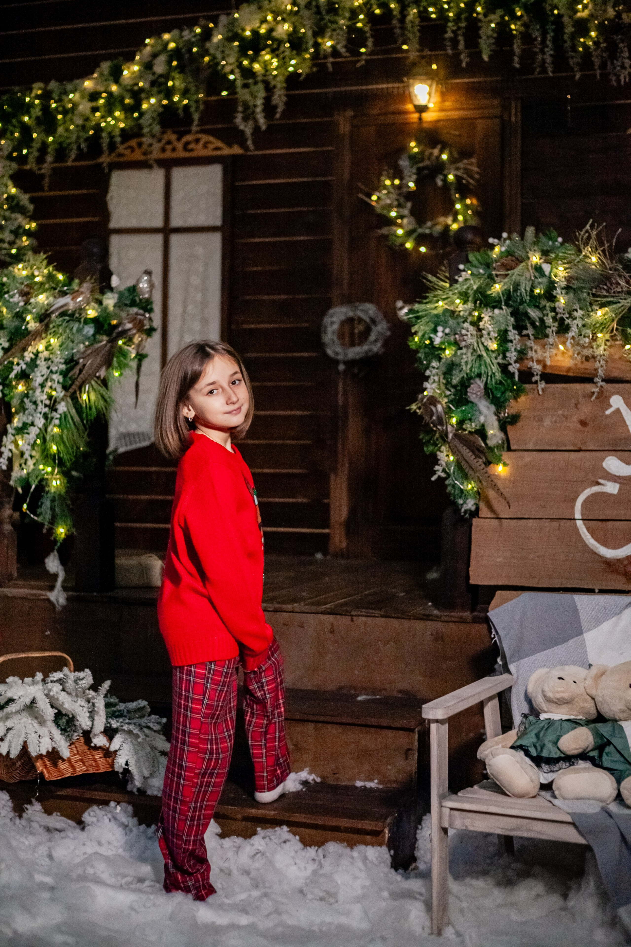 Ульяна и ее семья новый год 2024. Свадебный и семейный фотограф в Армавире