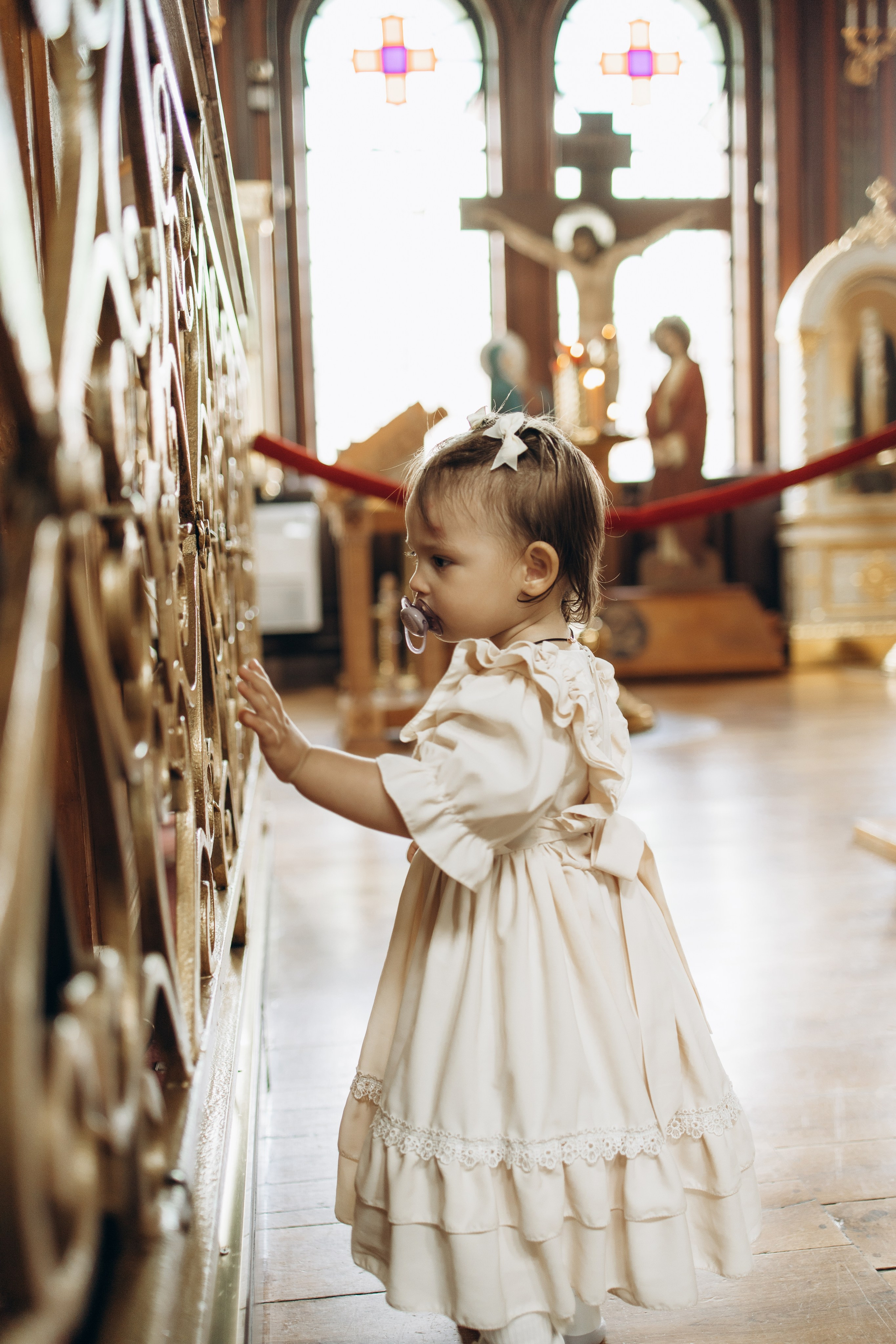 Крещение Стефании. Самый теплый фотограф в Краснодаре Рябоконь Ксения