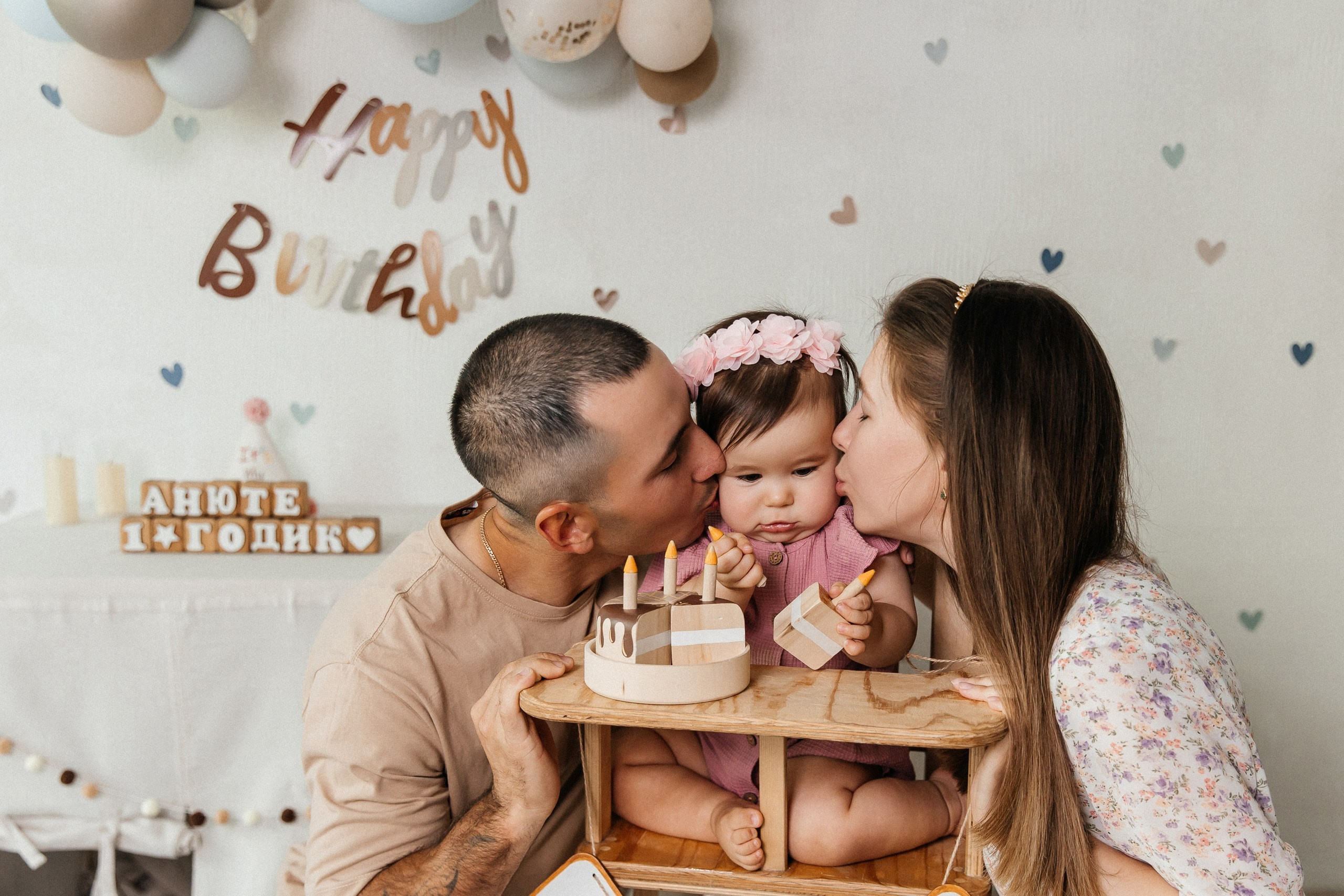 Фотосессия на годик Кемерово