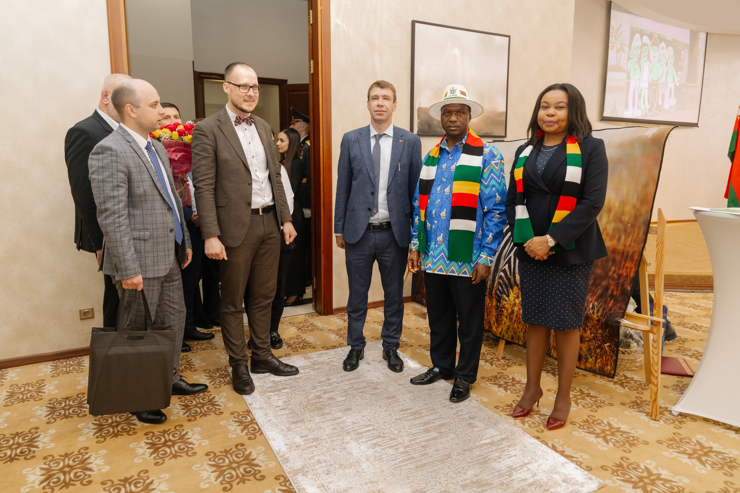 Фотосъемка делегации Посольства Зимбабве в Минске. Свадебный фотограф в Минске/Беларуси Сергей Спиридонов
