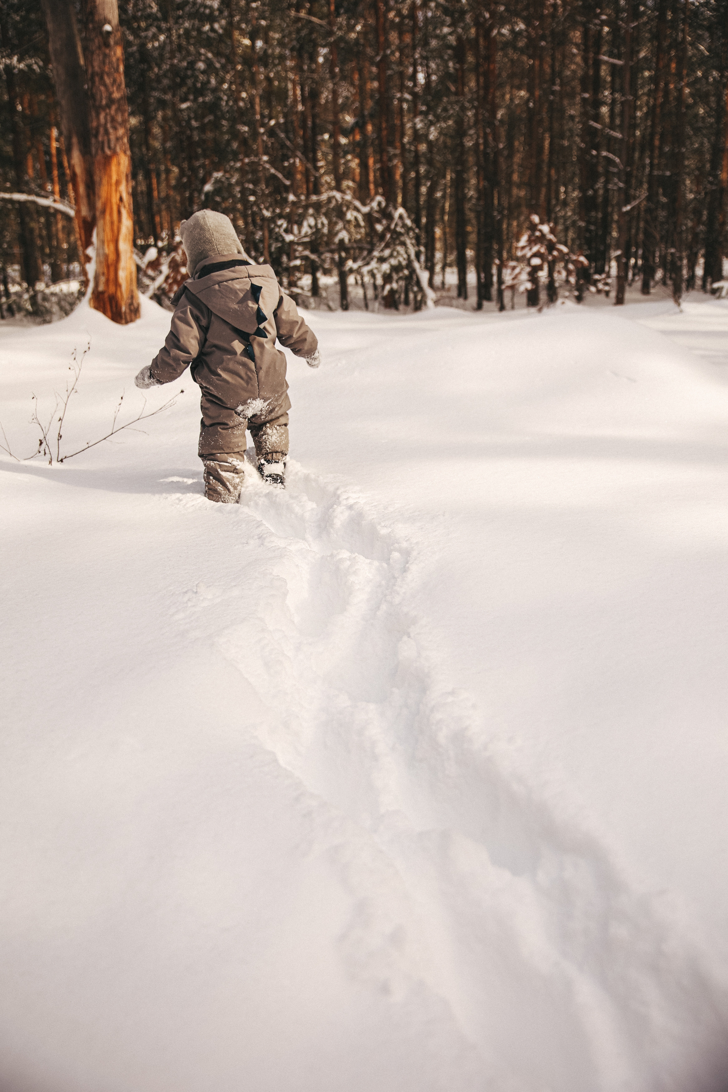 Зимняя прогулка с чемоданом. Катя и Марк. Фотограф Владимир Москва