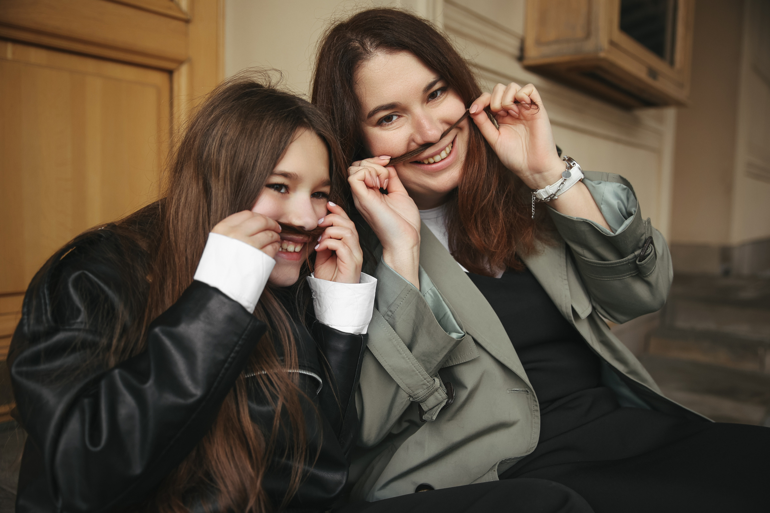 Мама и дочка семейная фотосессия фото мама и дочка. Фотограф Владимир Москва