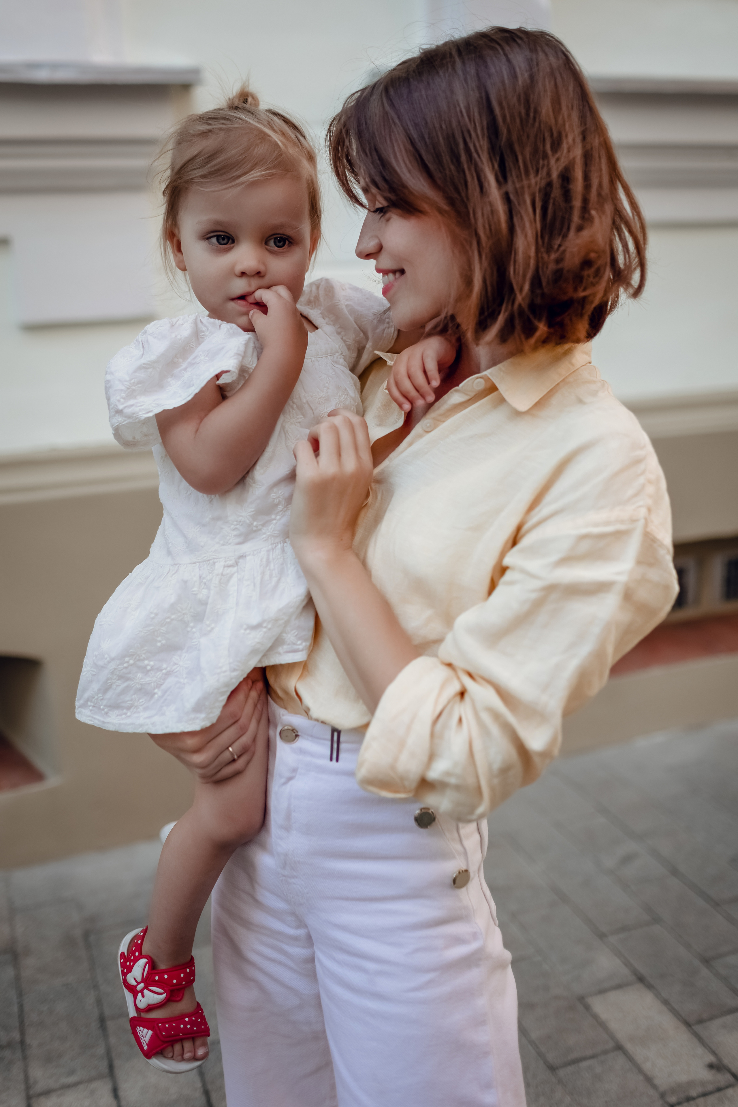 Семейная городская прогулка. Фотограф Владимир Москва