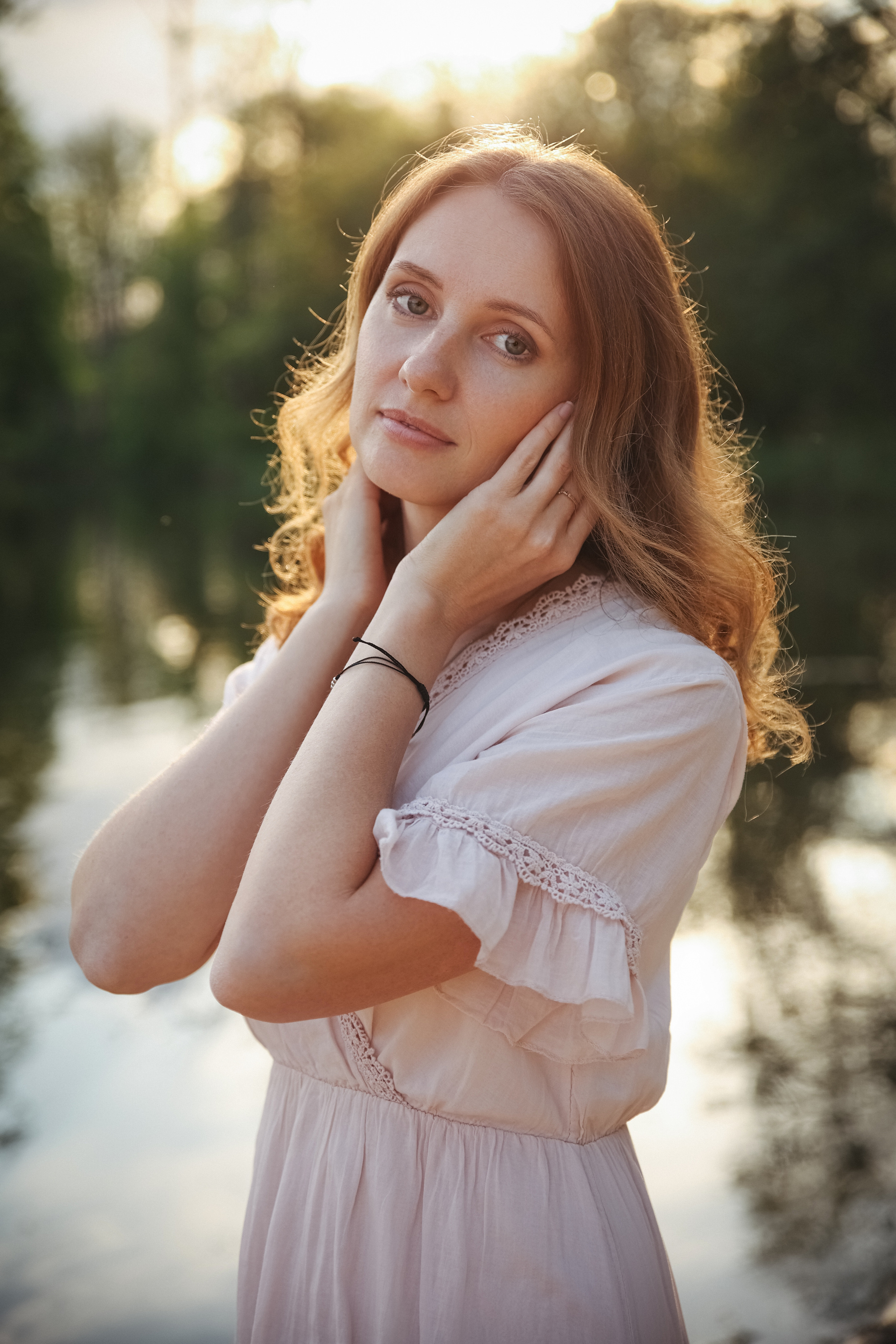 Фотосессия на закате индивидуальная фотосессия во Владимире. Фотограф Владимир Москва