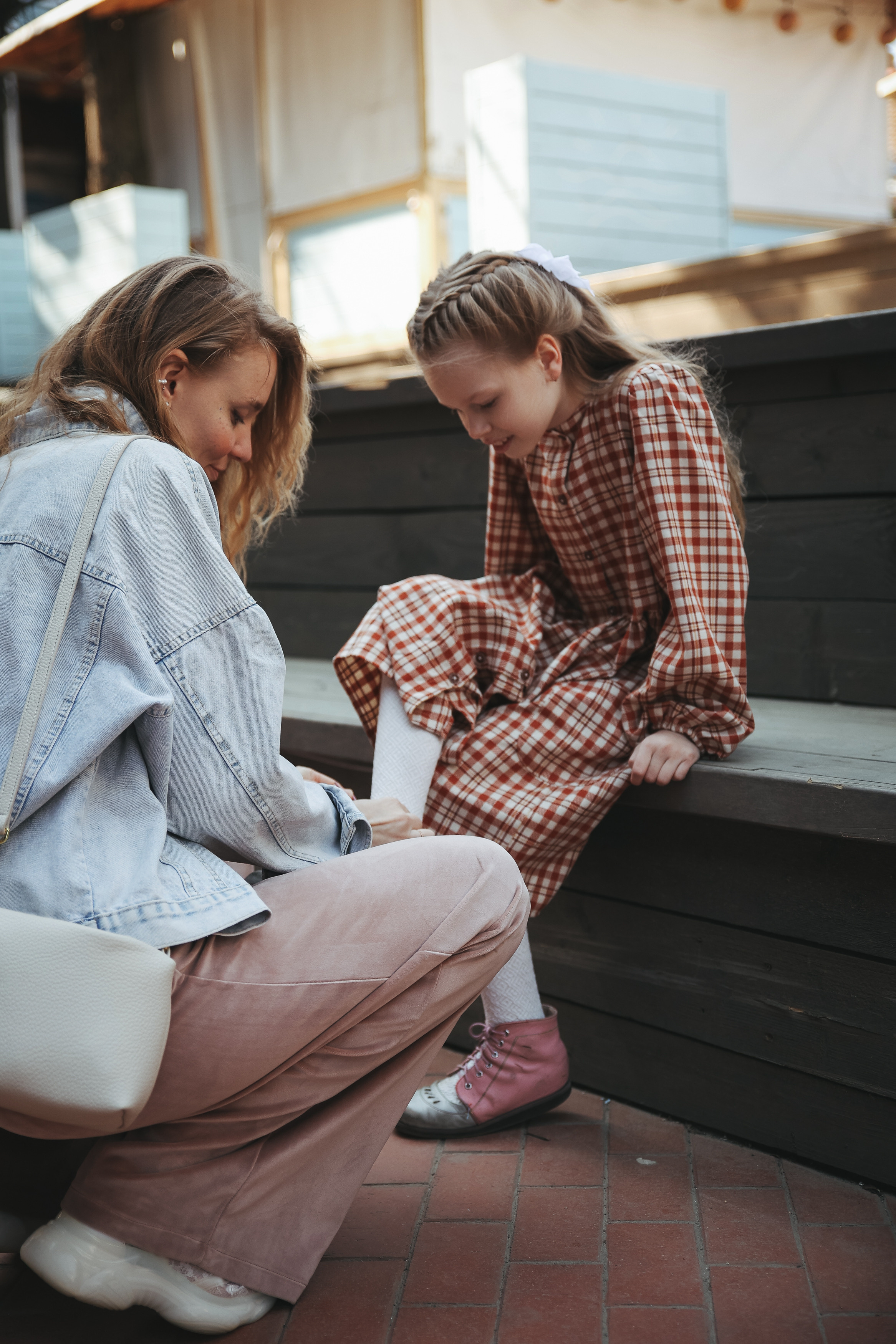 Семейная фотосессия мама и дочка во Владимире и в Москве. Фотограф Владимир Москва