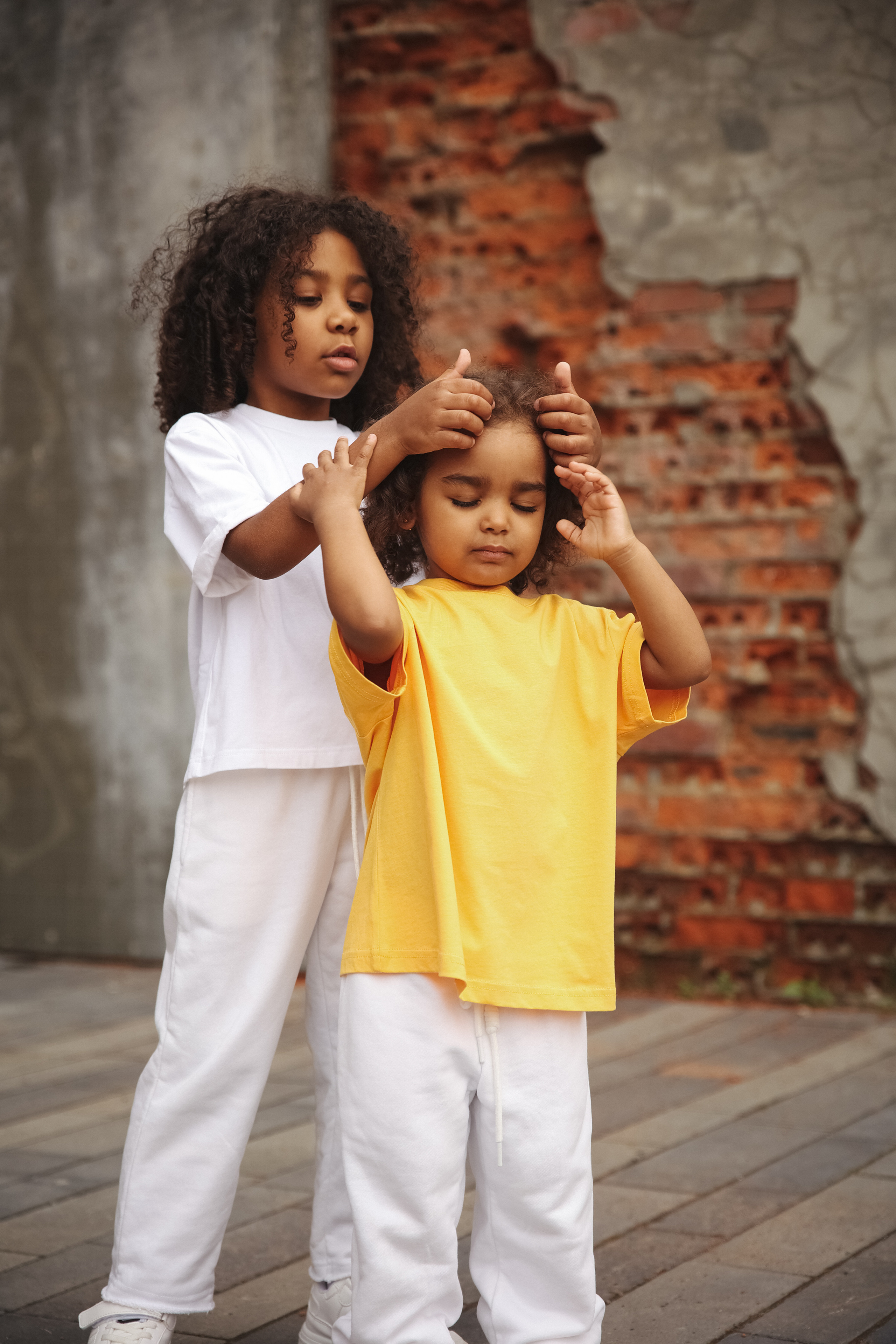 Детская фотосессия Лика и Ника. Фотограф Владимир Москва