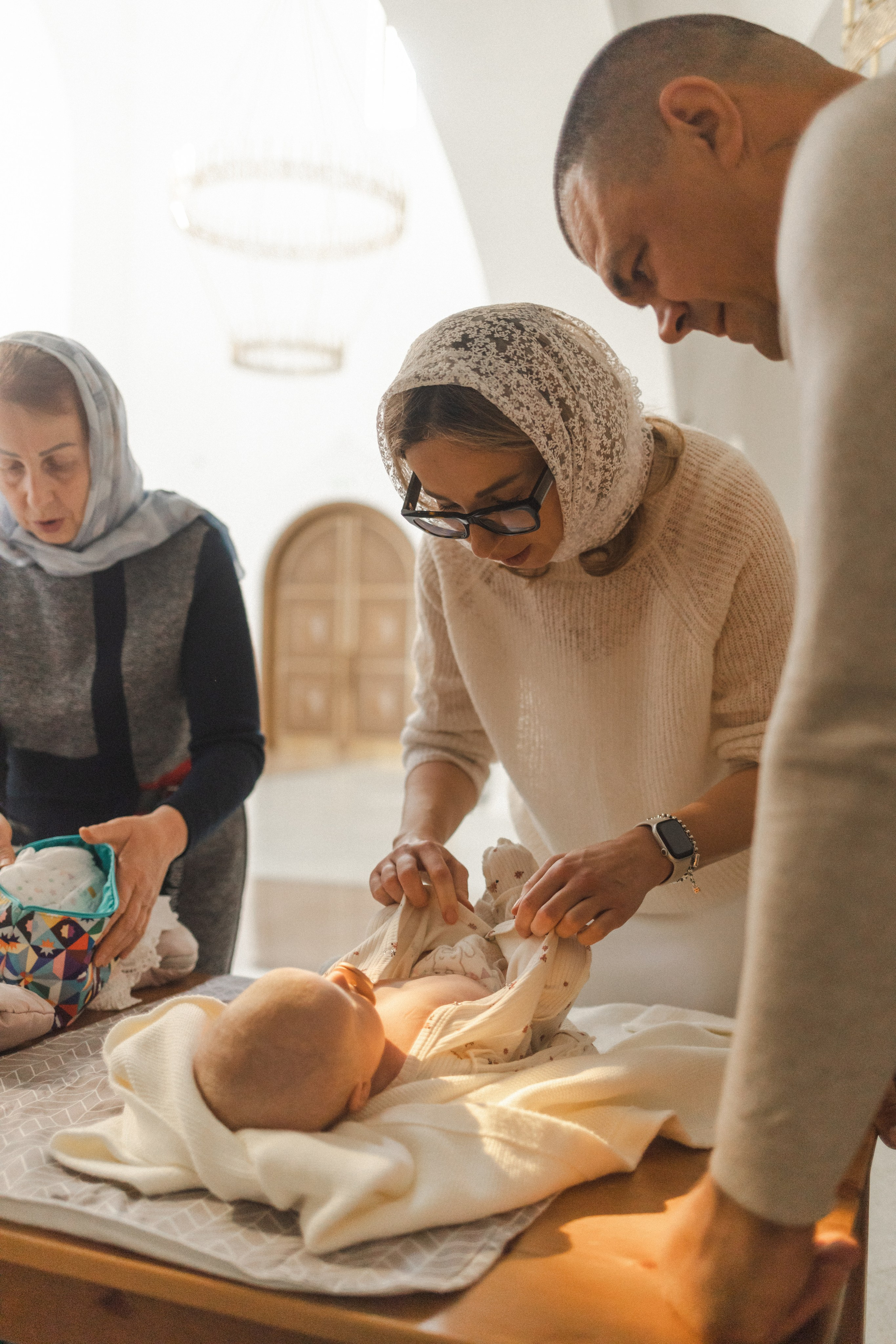 Крещение Стефании. Семейный фотограф в Москве