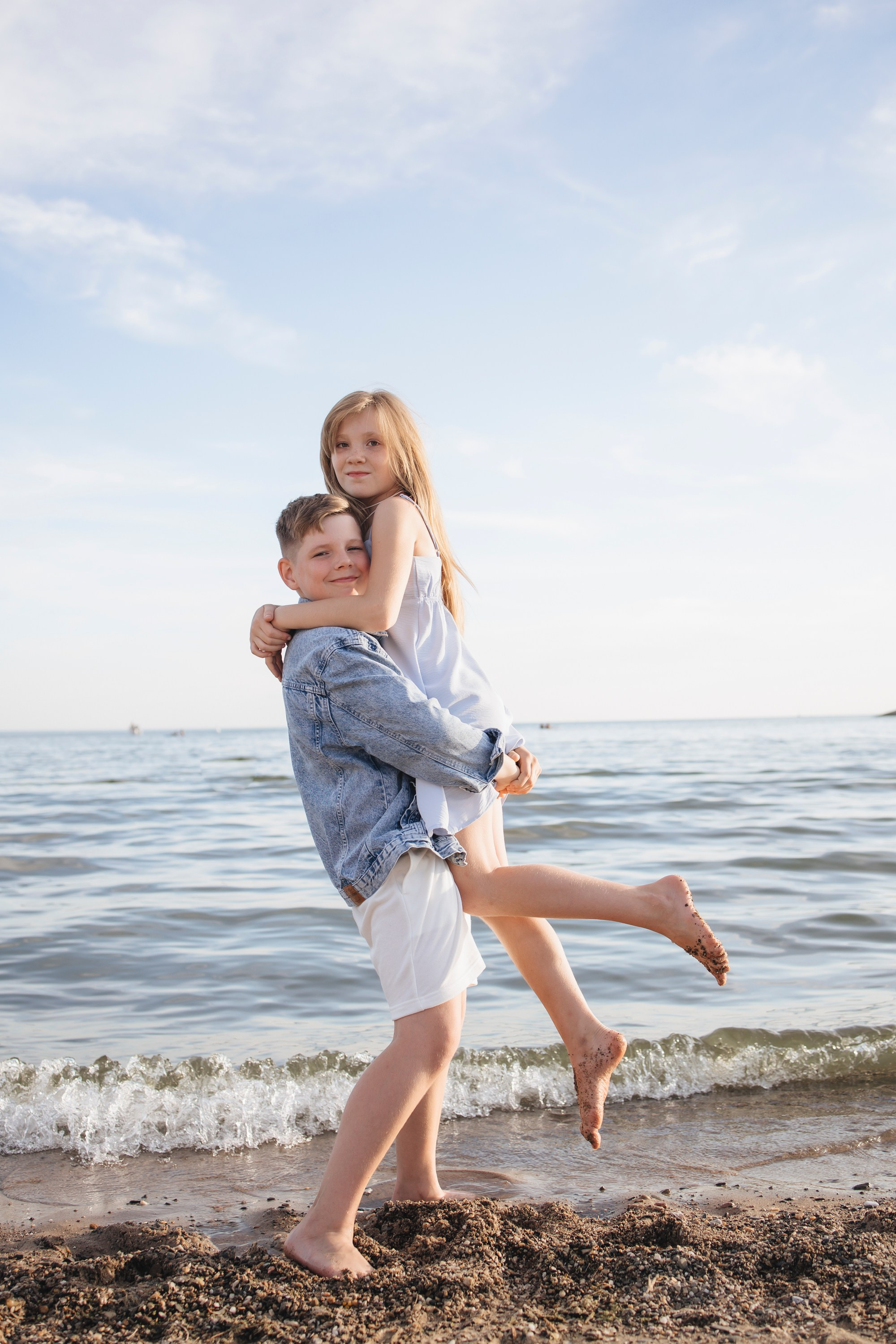 Прогулка на закате. Фотограф Новосибирск