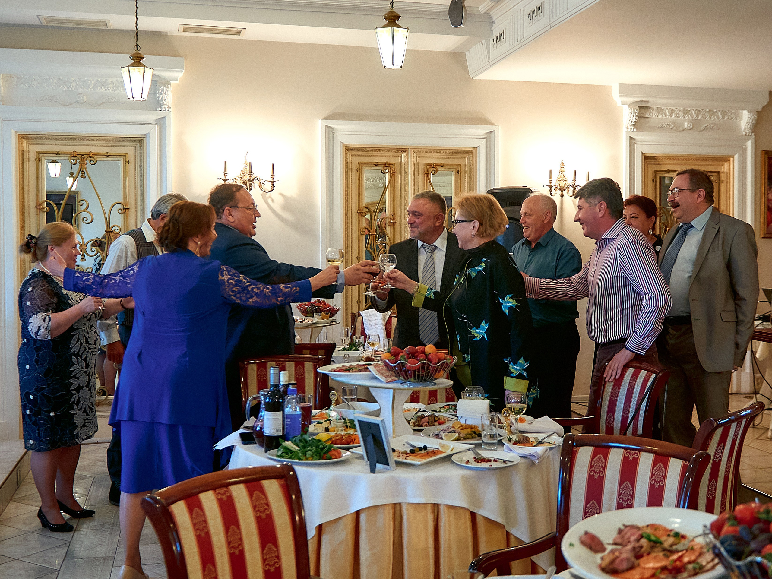 Юбилей Алексея в «Особняке Брюллова». Свадебный фотограф в Санкт-Петербурге Славин Денис
