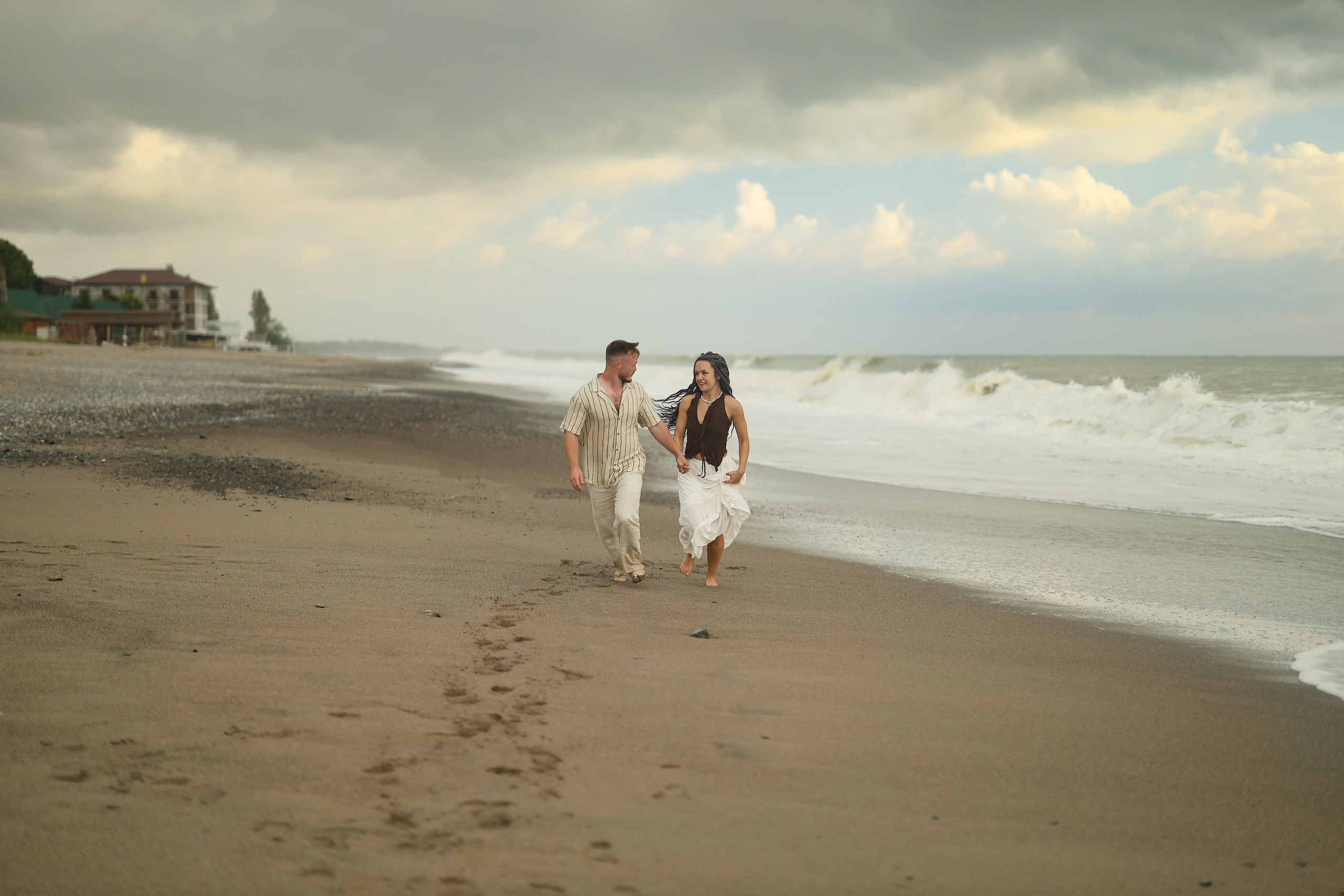 Love story на пляже Абхазии. Свадебный и семейный фотограф в Абхазии Жанна Соснина