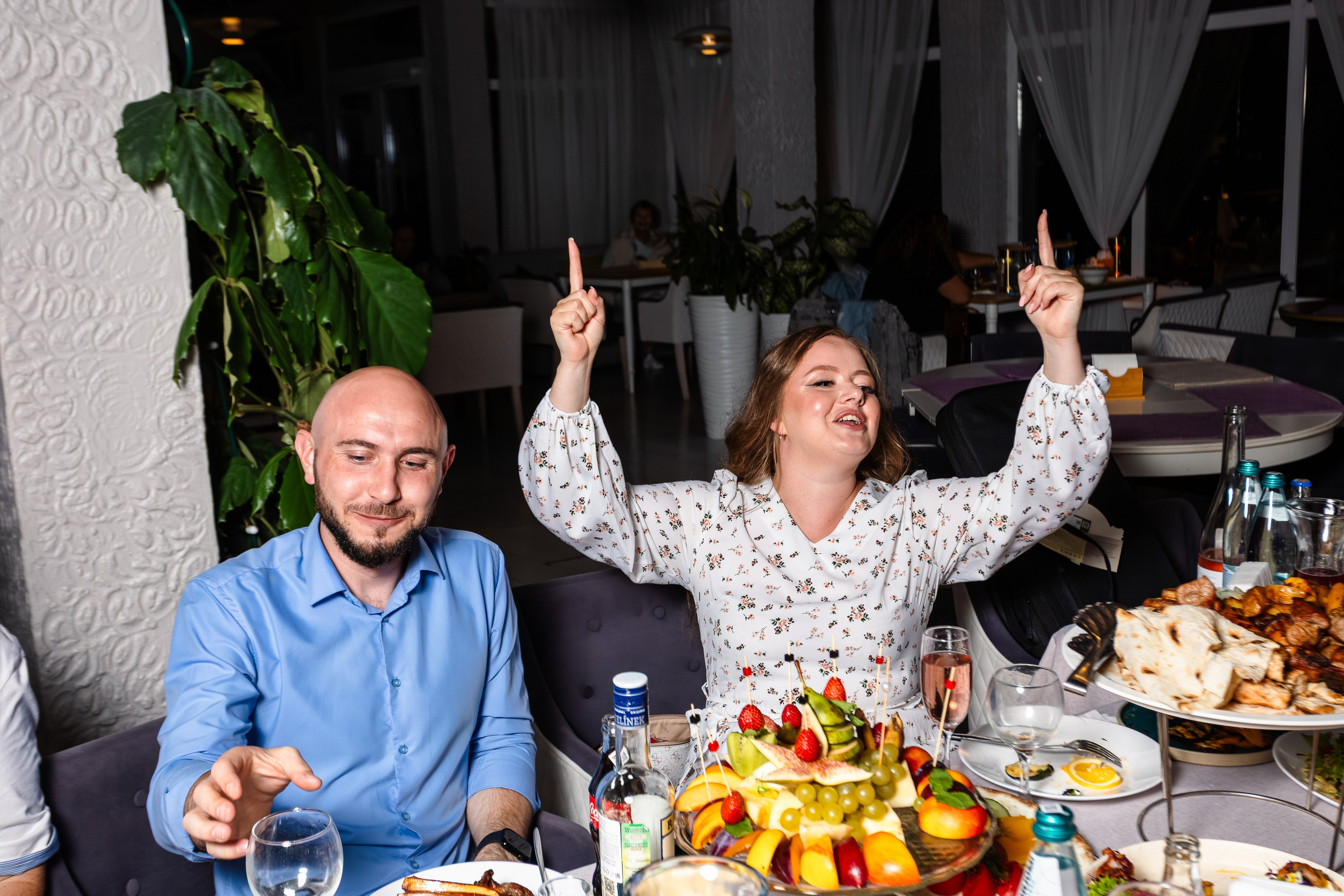 Юбилей в кафе «Парус». Репортажный фотограф Анапа