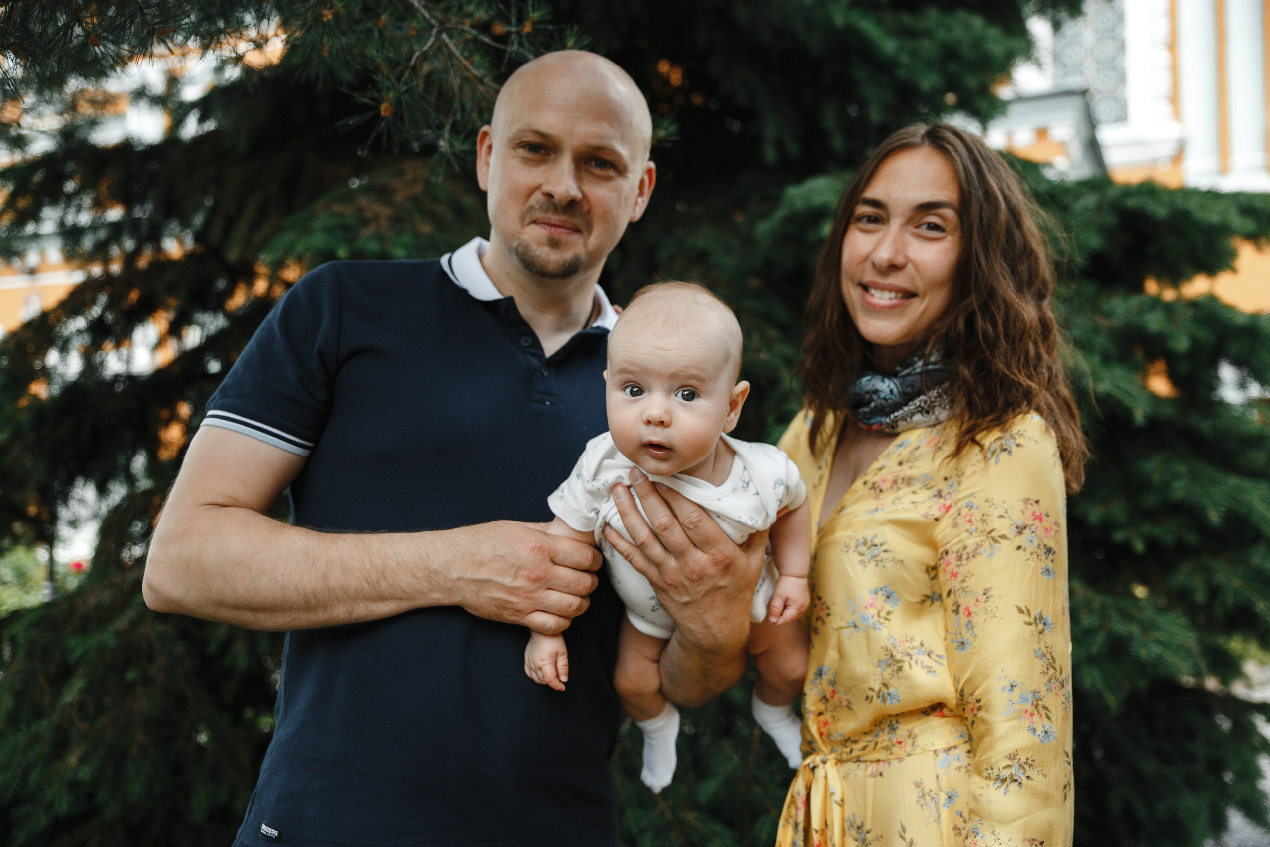 Крещение в Храме Григория Неокесарийского на Б. Полянке в Москве. Фотограф на Крещение Москва