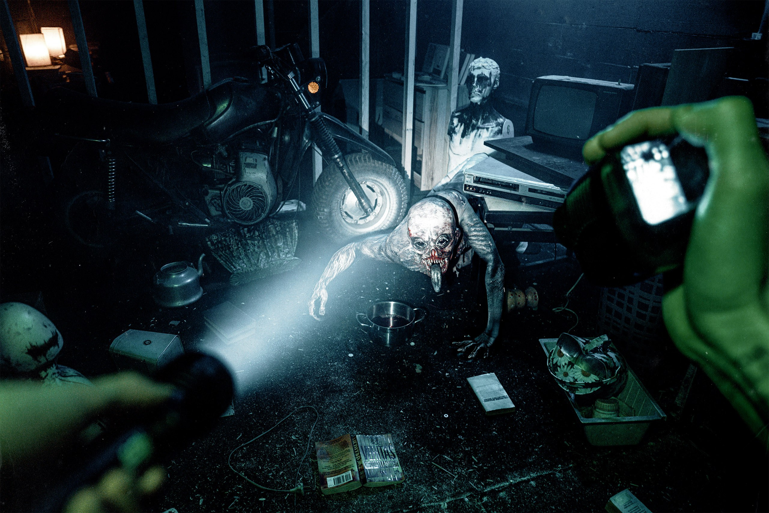 Фотосъёмка для хоррор и экшен квеста. Рекламный фотограф в Москве Алексей Тверяков