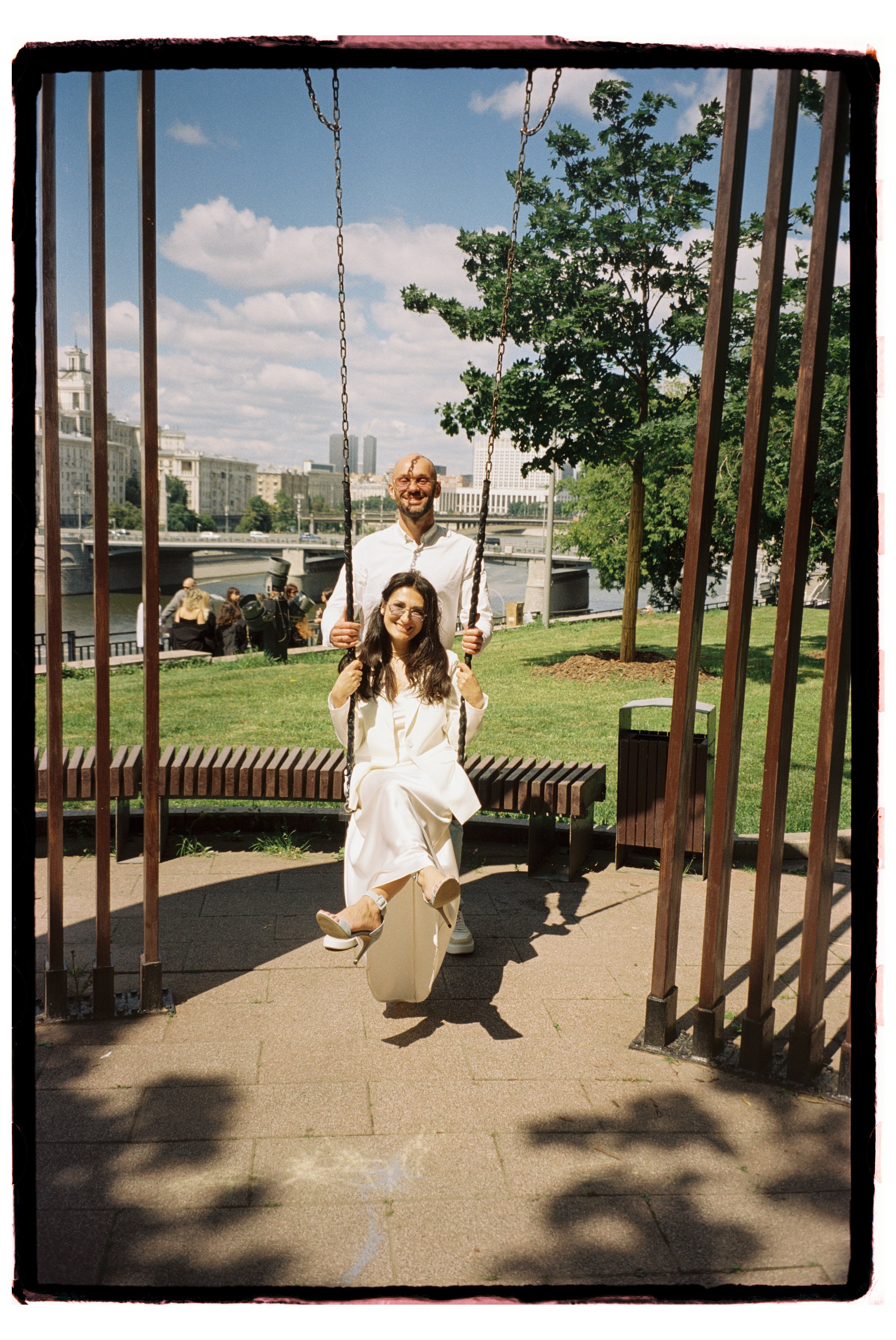 На плёнку (Андрей и Ангелина). Фотограф в Москве — Евгения Прокопенко