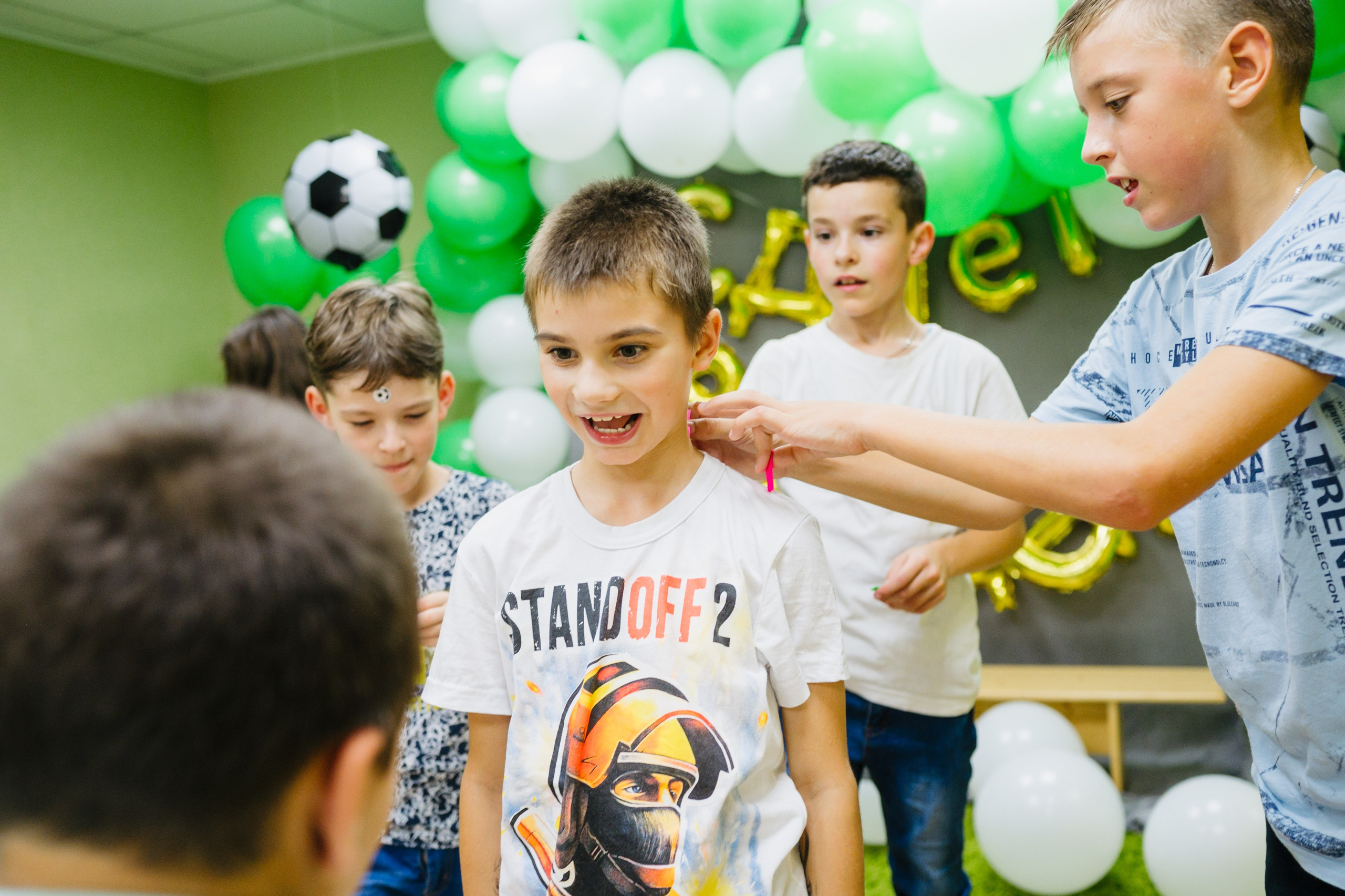 День Рождения в теме футбола