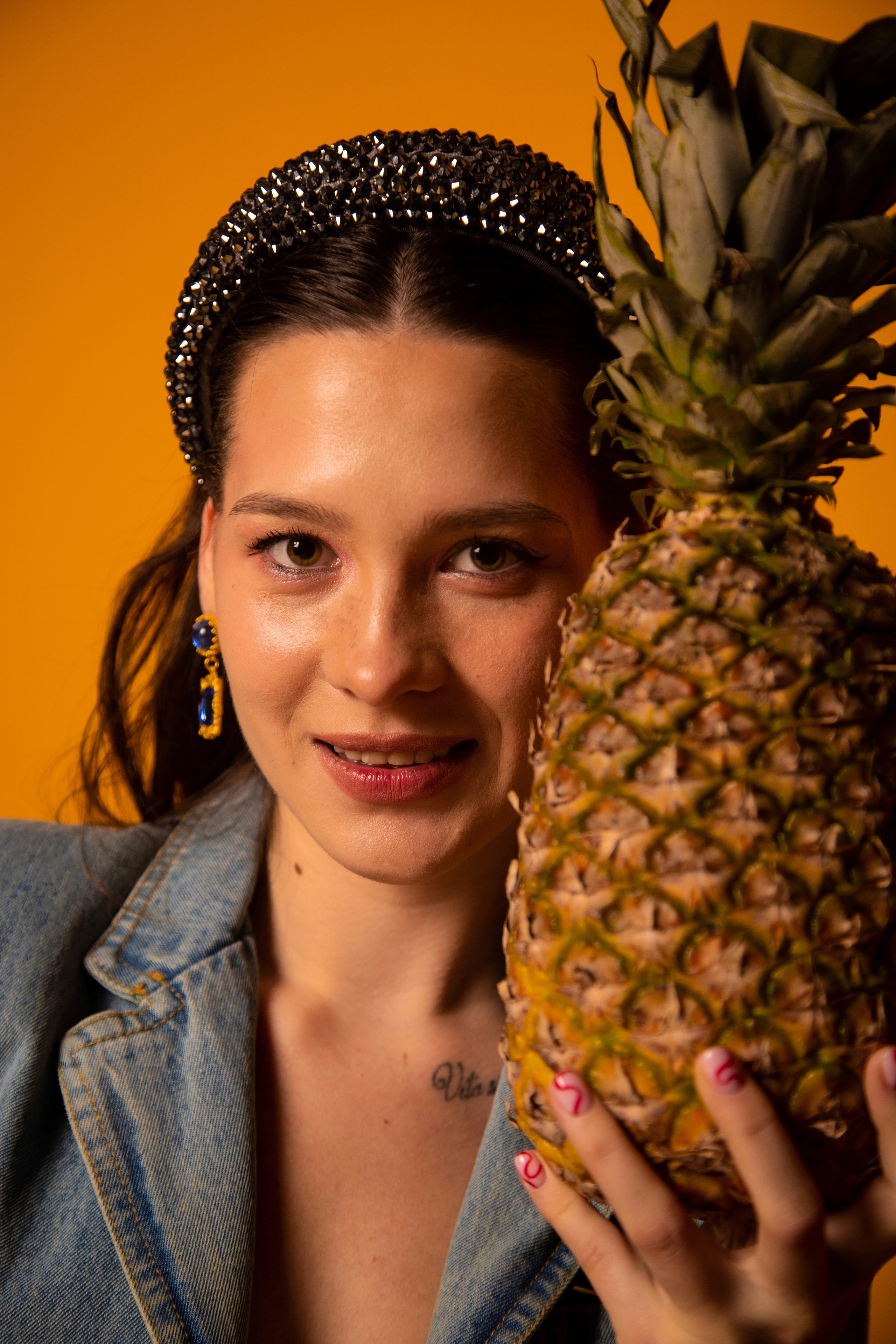 Дарья&Фрукты. Фотограф в Краснодаре Елизавета Тарасенко