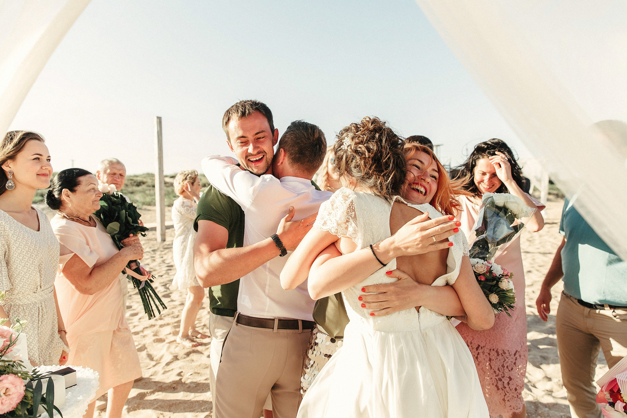 Свадебная фотосессия Анапа, свадьба на море. Свадебный и семейный фотограф Анапа