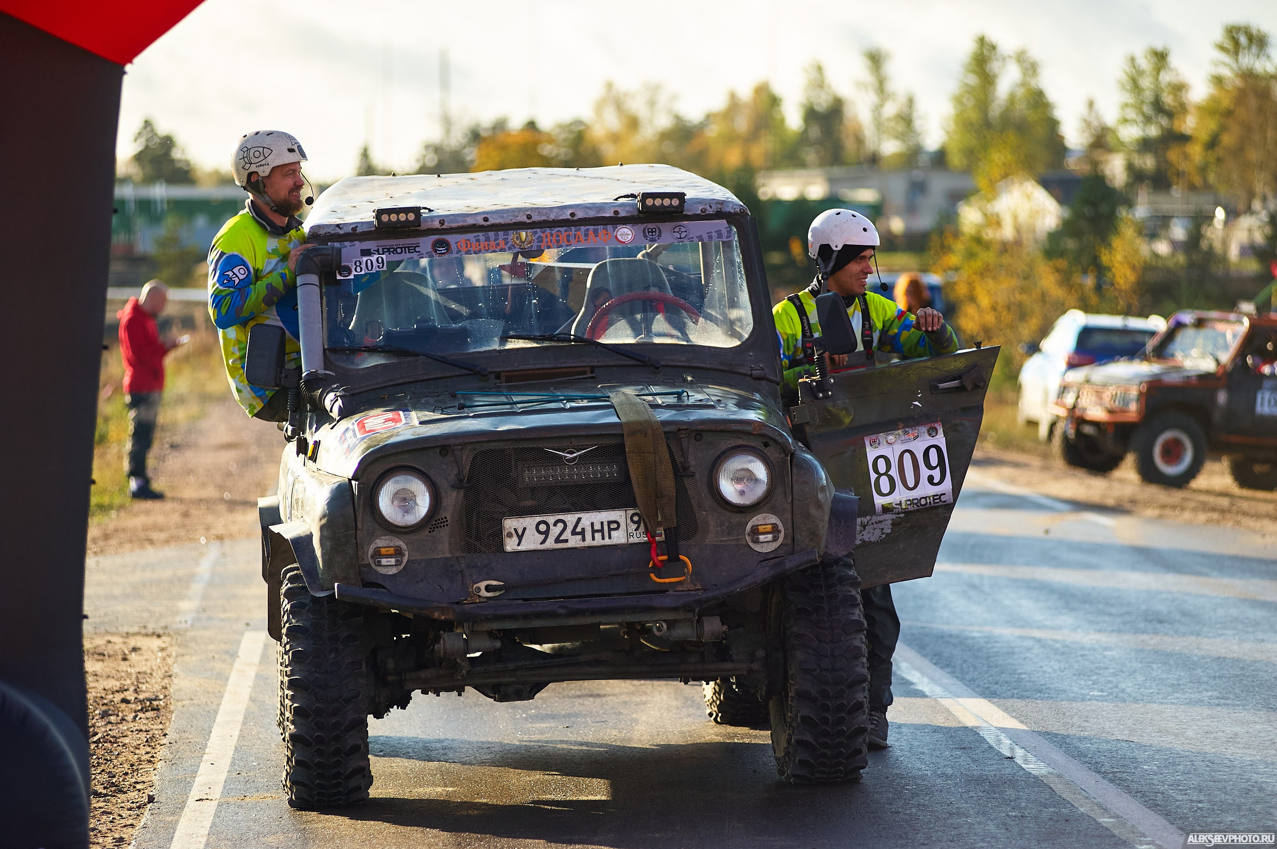 2020.10.10 — Финал Кубка ДОСААФ — Базлаг, торжественный старт. Фотограф Алексей Алексеев