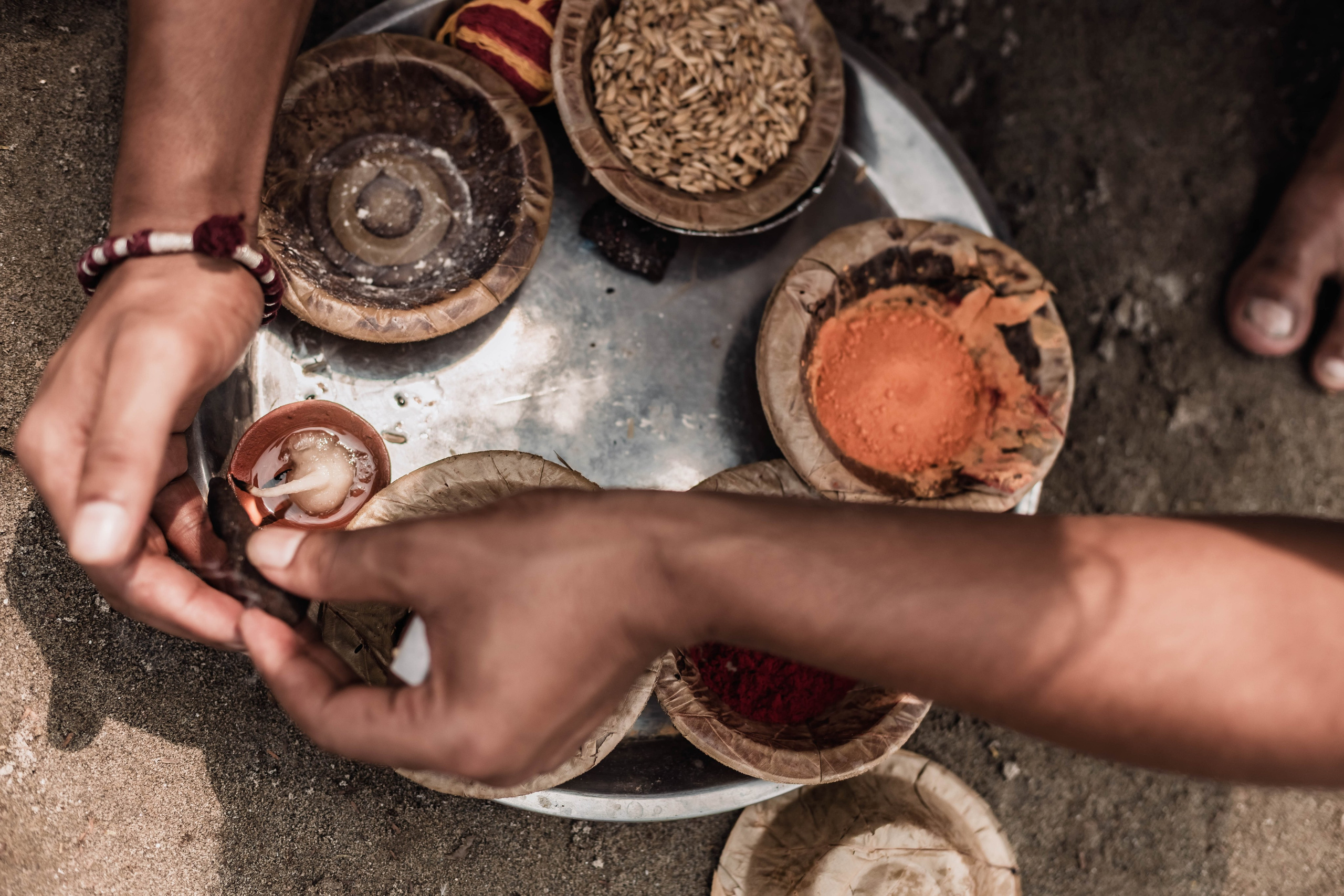 Pitri Paksha yagyas & poojas Devraha Baba ji ashram. Mariam Bagdasaryan