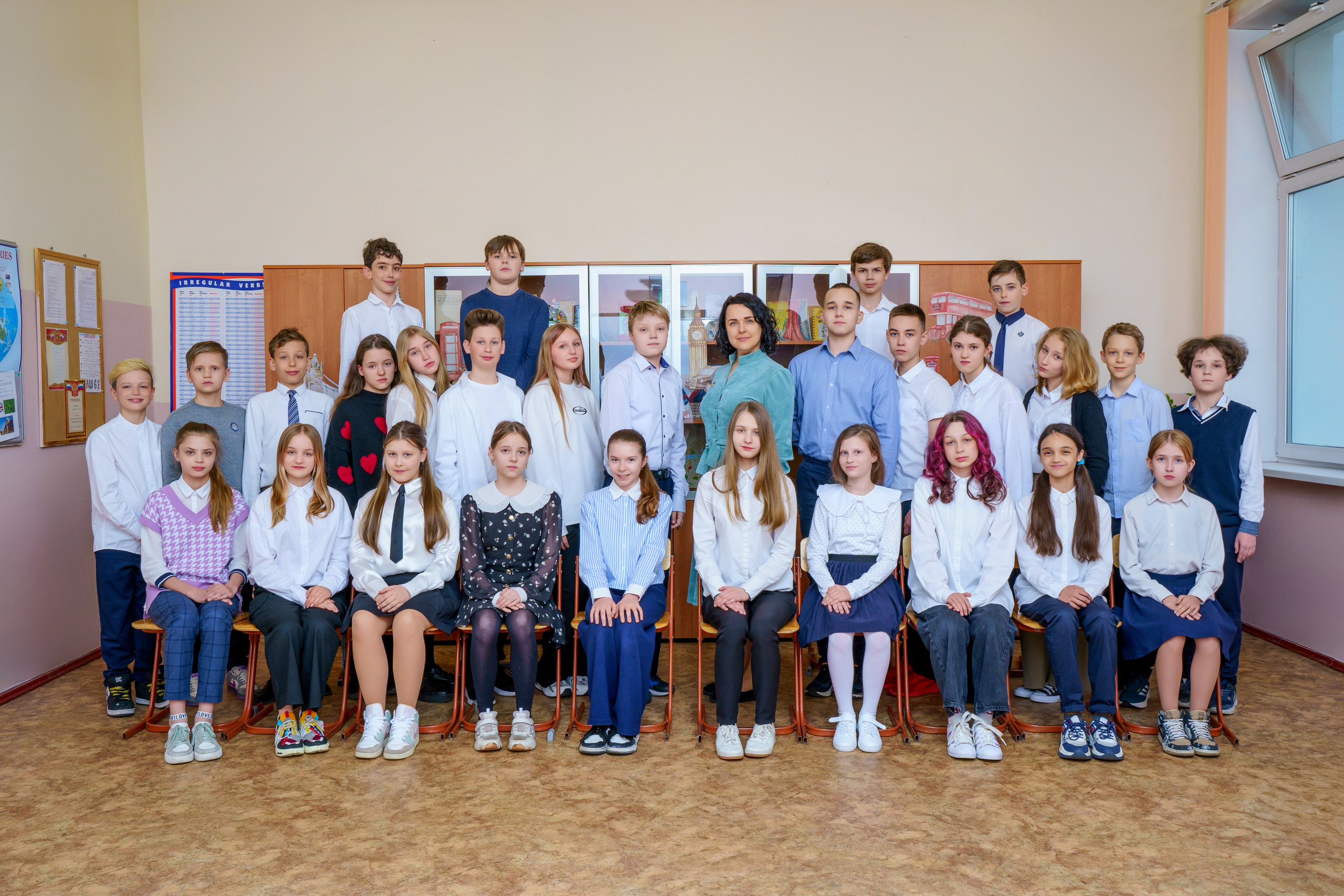 ОБЩЕЕ ФОТО КЛАССА И ВИНЬЕТКА. Школьная фотостудия «Like Moment» в Строгино