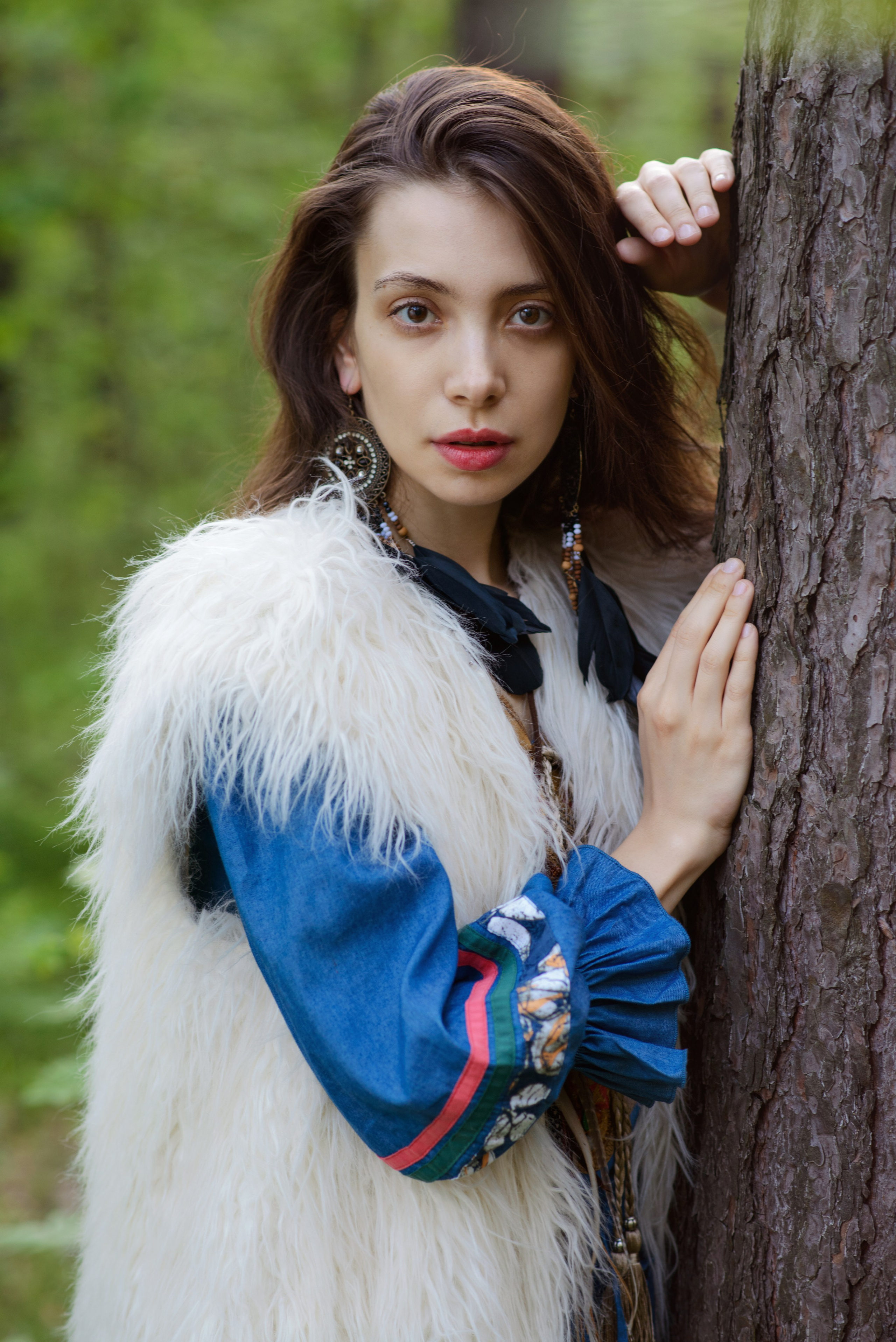 Фотосессия девушки в стиле бохо