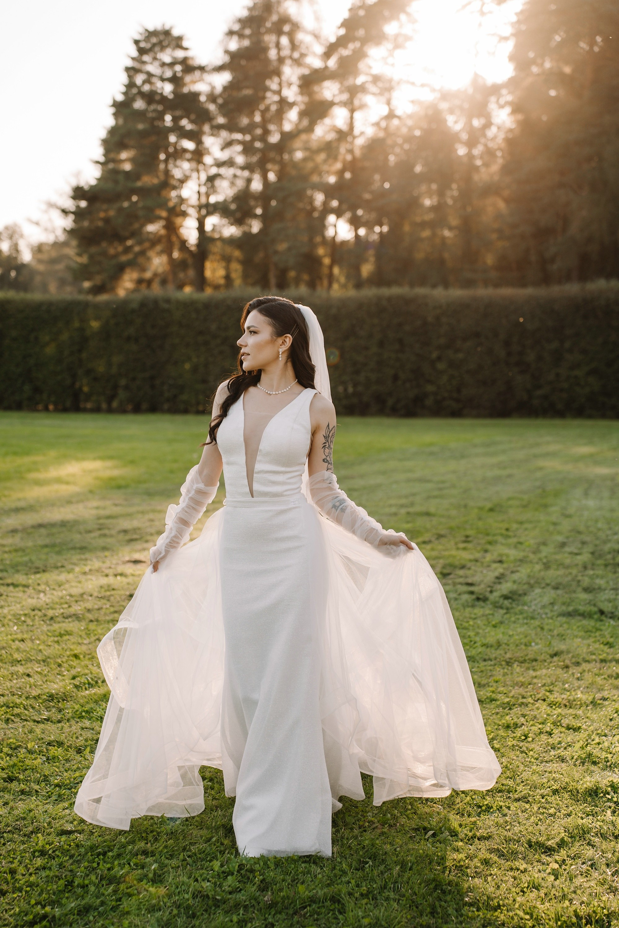 Свадьба в усадьбе Архангельское. Свадебный и семейный фотограф в Москве Светлана Зоткина