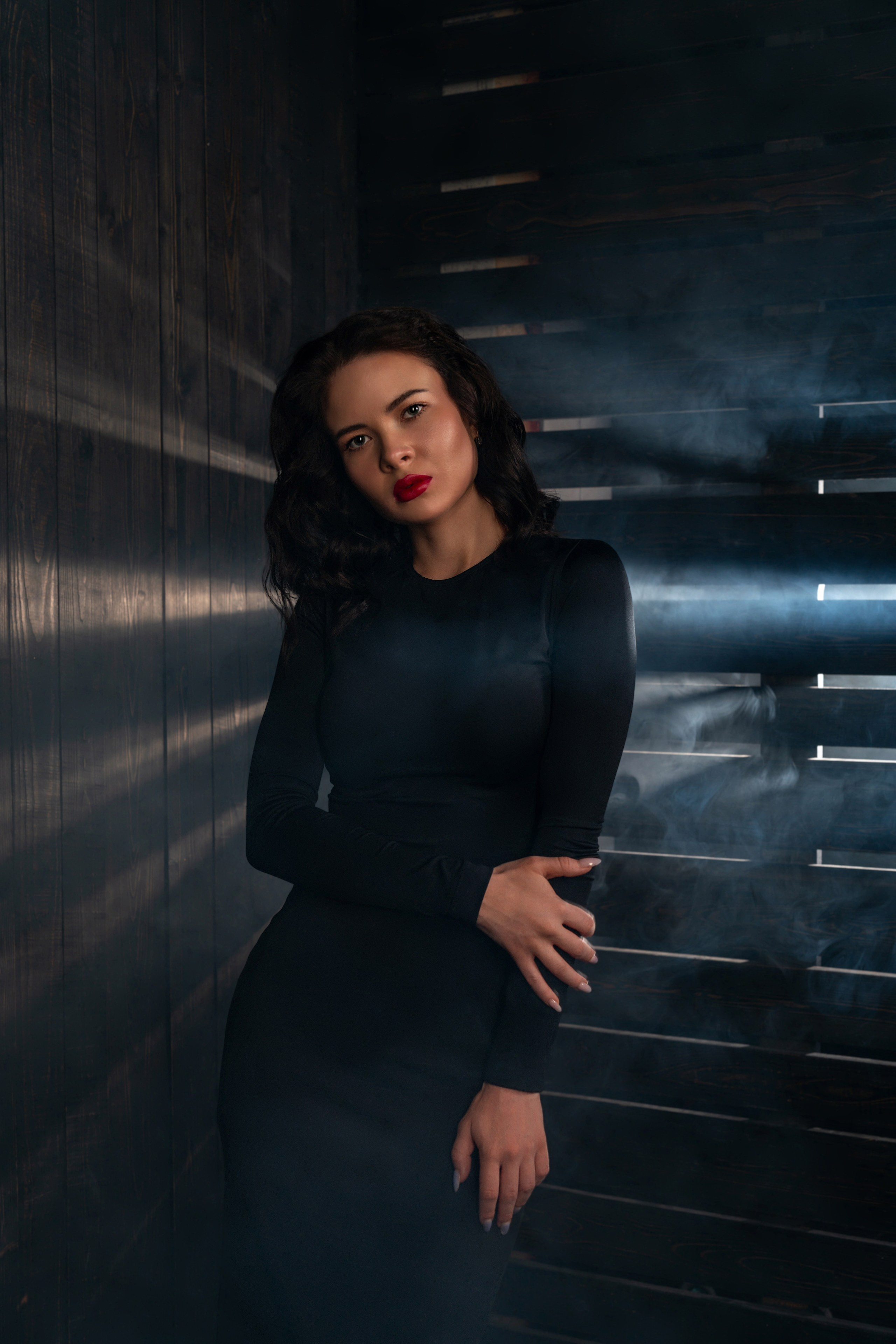 Женская фотоссесия в студии