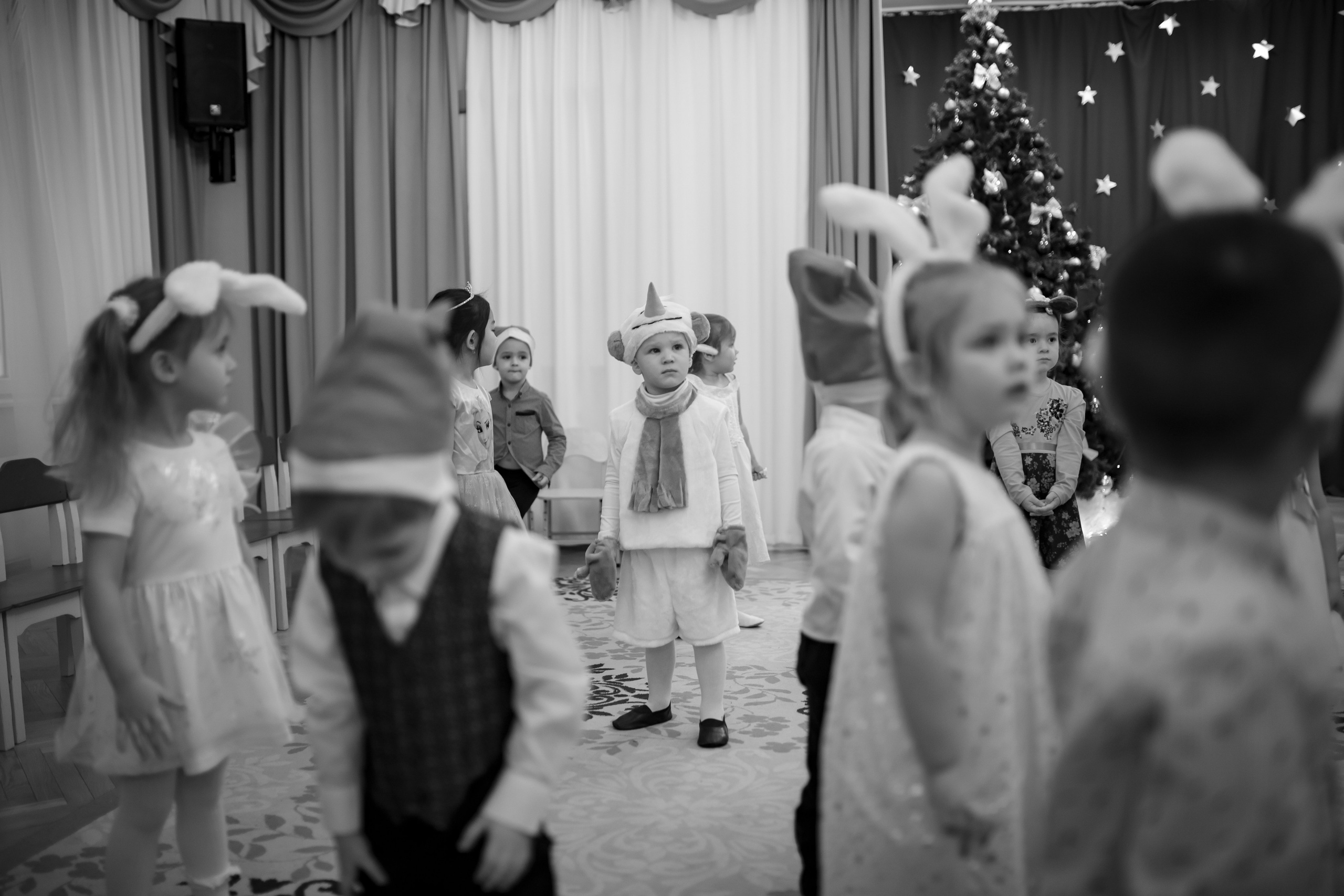 Новогодний утренник в детском саду. Семейный и детский фотограф в Москве Дорогова Екатерина