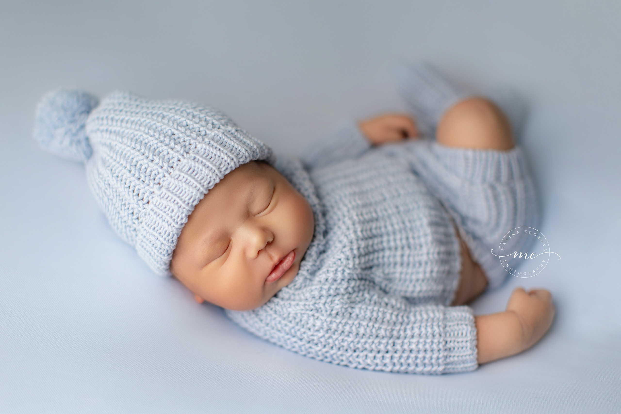 Sky blue. Фотограф новорожденных, семейный фотограф в Санкт-Петербурге