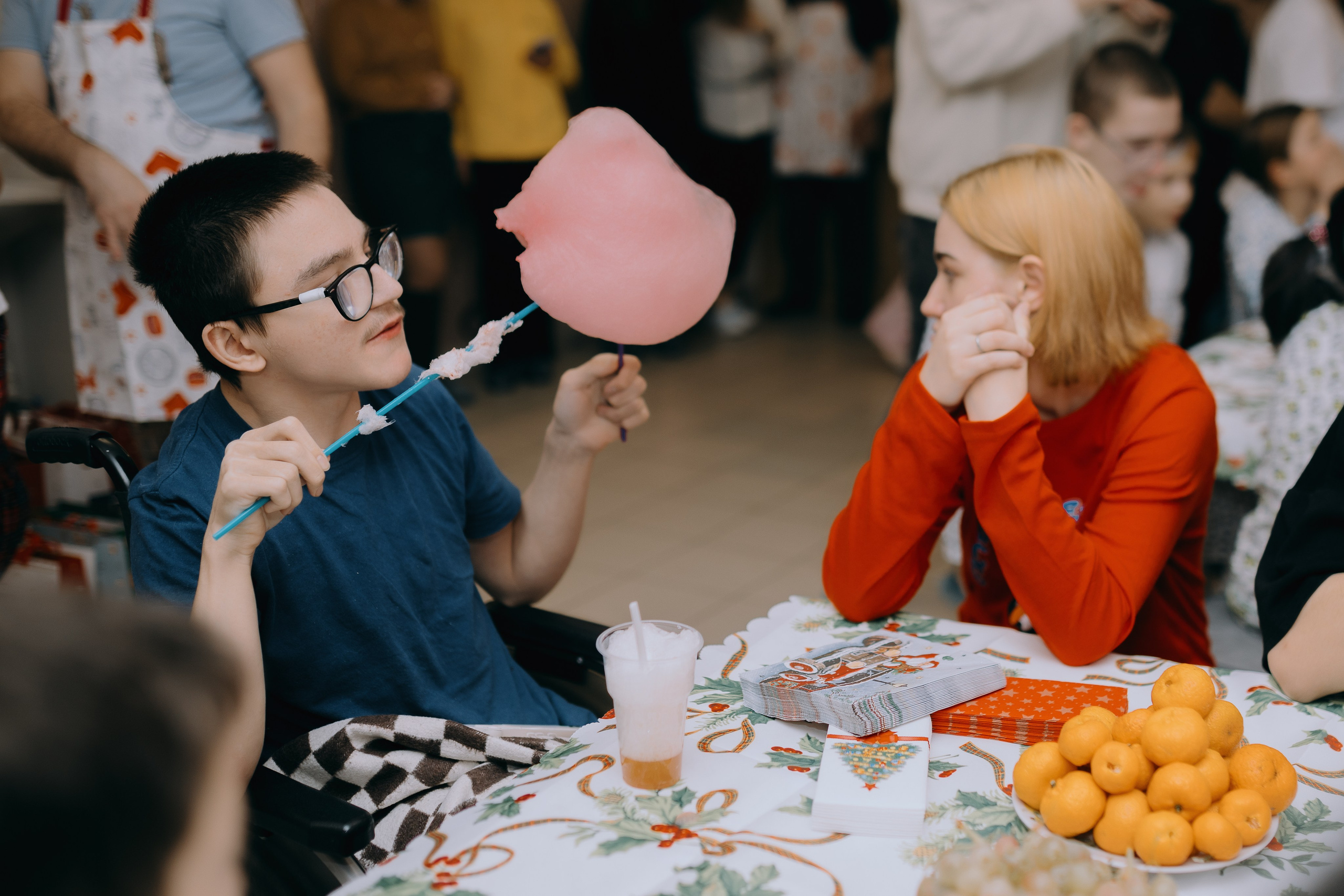 Пижамная вечеринка в школе-интернате № 5 // 27.12.2024. Денис Прохоров Фотограф в г. Магнитогорск