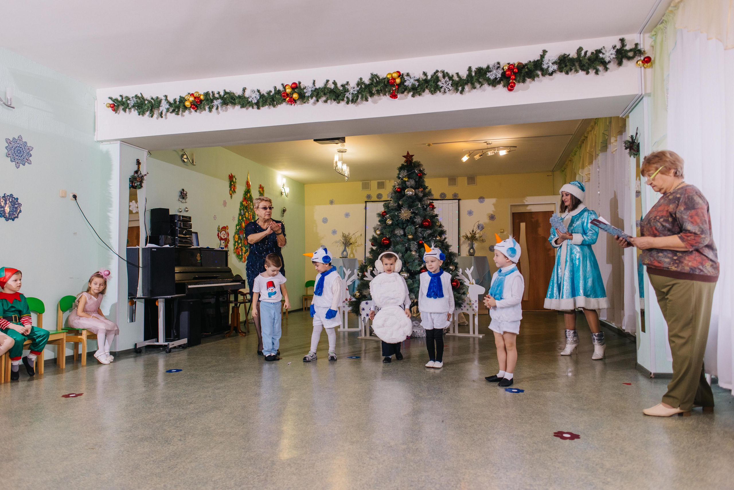 Новогодние утренники в детском саду. Свадебный и семейный фотограф Яна Стражева. Волгоград, Москва