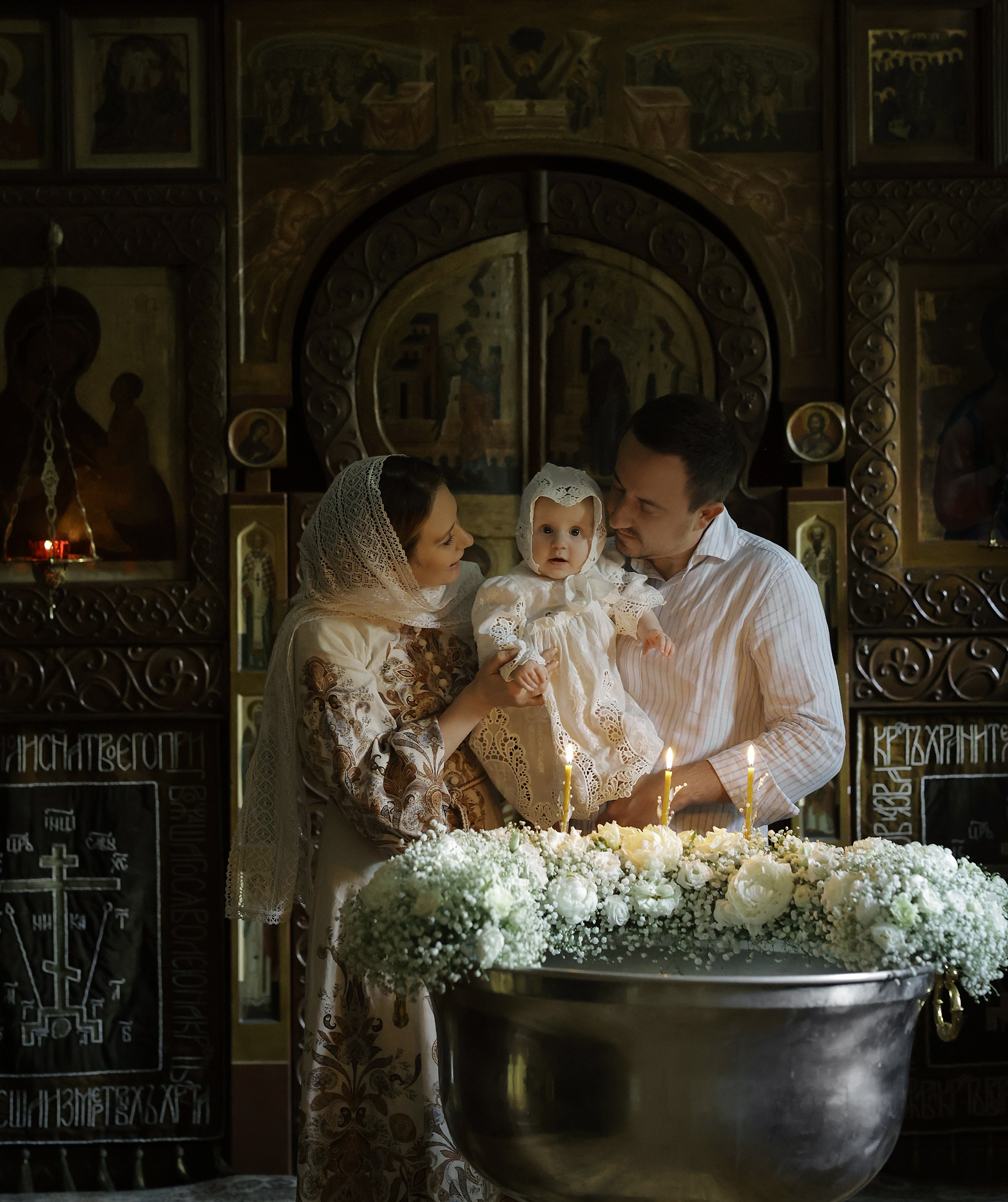 Крещение. Фотограф на Венчание и Крещение, семейный фотограф в Москве и области