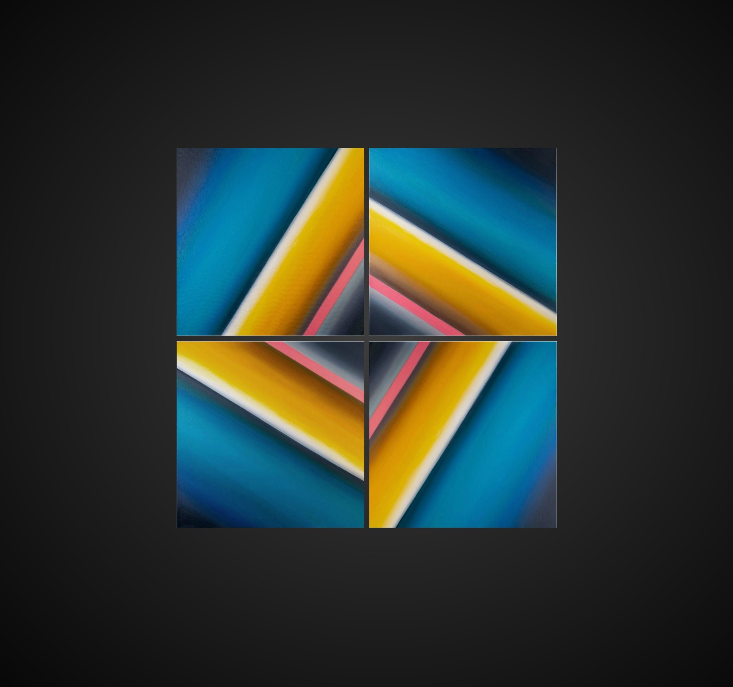 Художник Алексей Максимов. Вращение,, 2025,   холст, масло