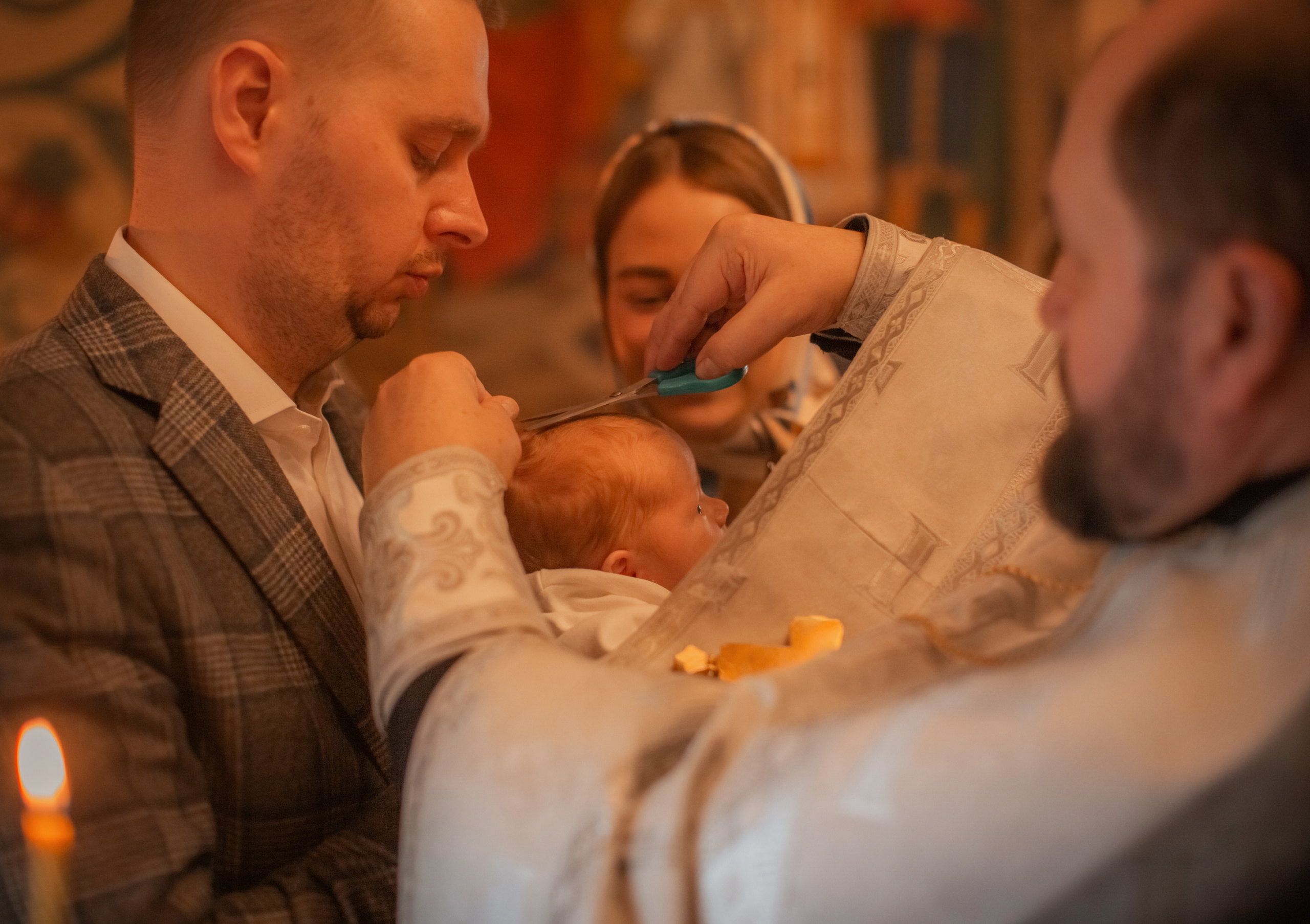 Крещение. Детский и семейный фотограф Зоя Павкина