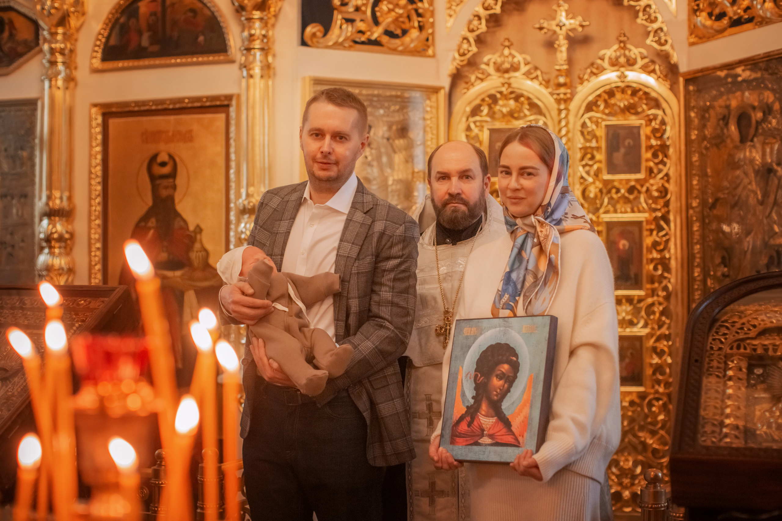 Крещение. Детский и семейный фотограф Зоя Павкина