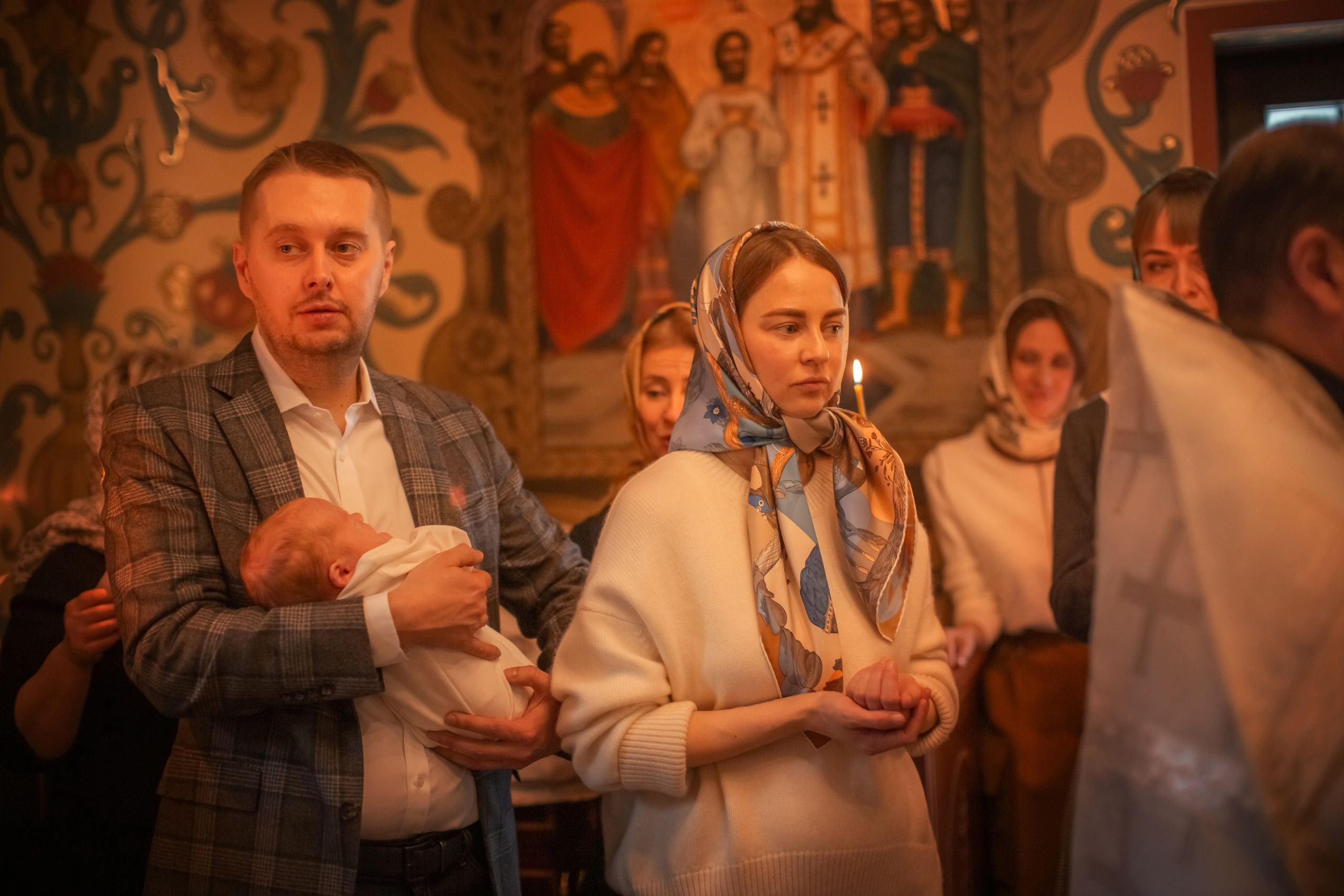 Крещение. Детский и семейный фотограф Зоя Павкина