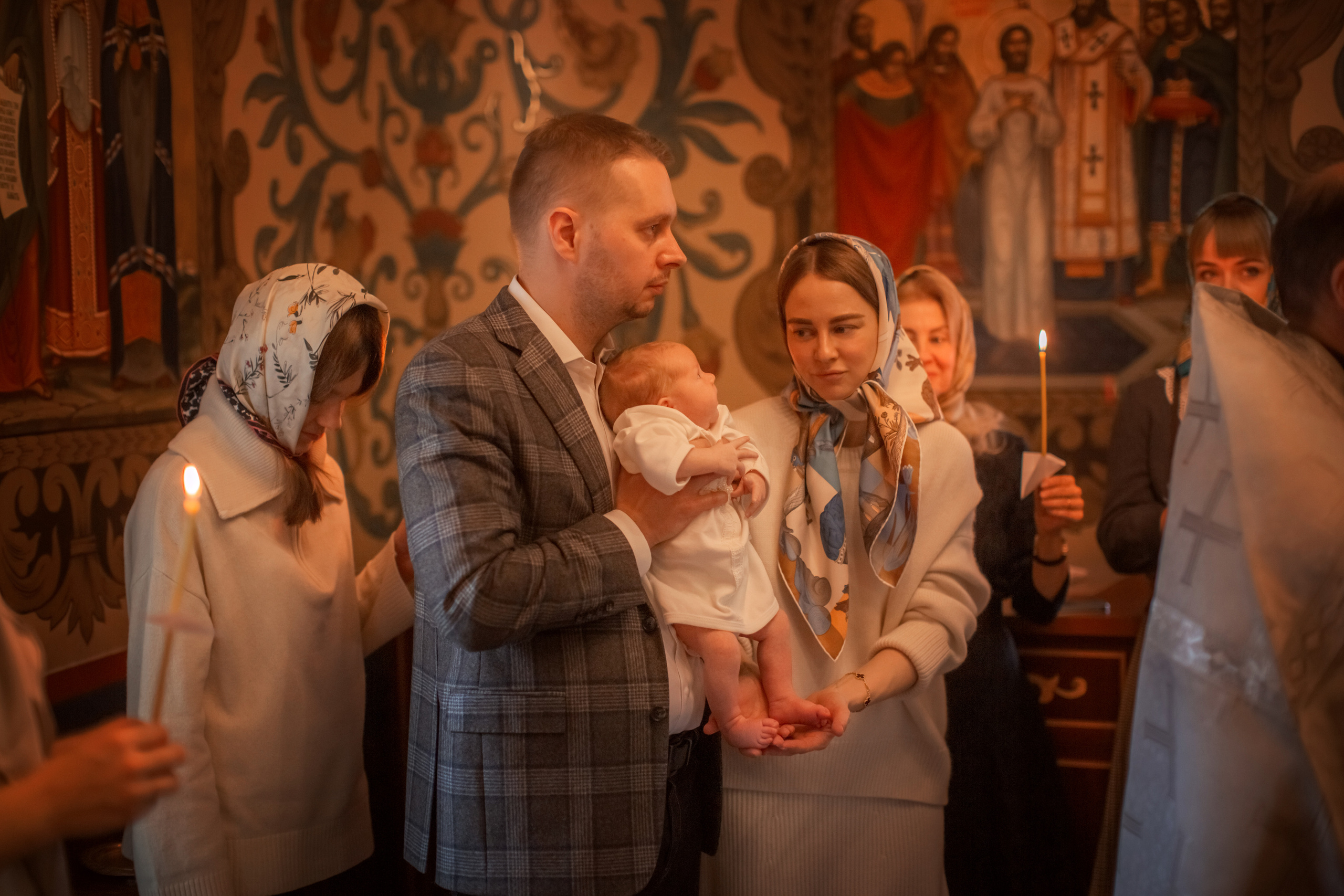 Крещение. Детский и семейный фотограф Зоя Павкина