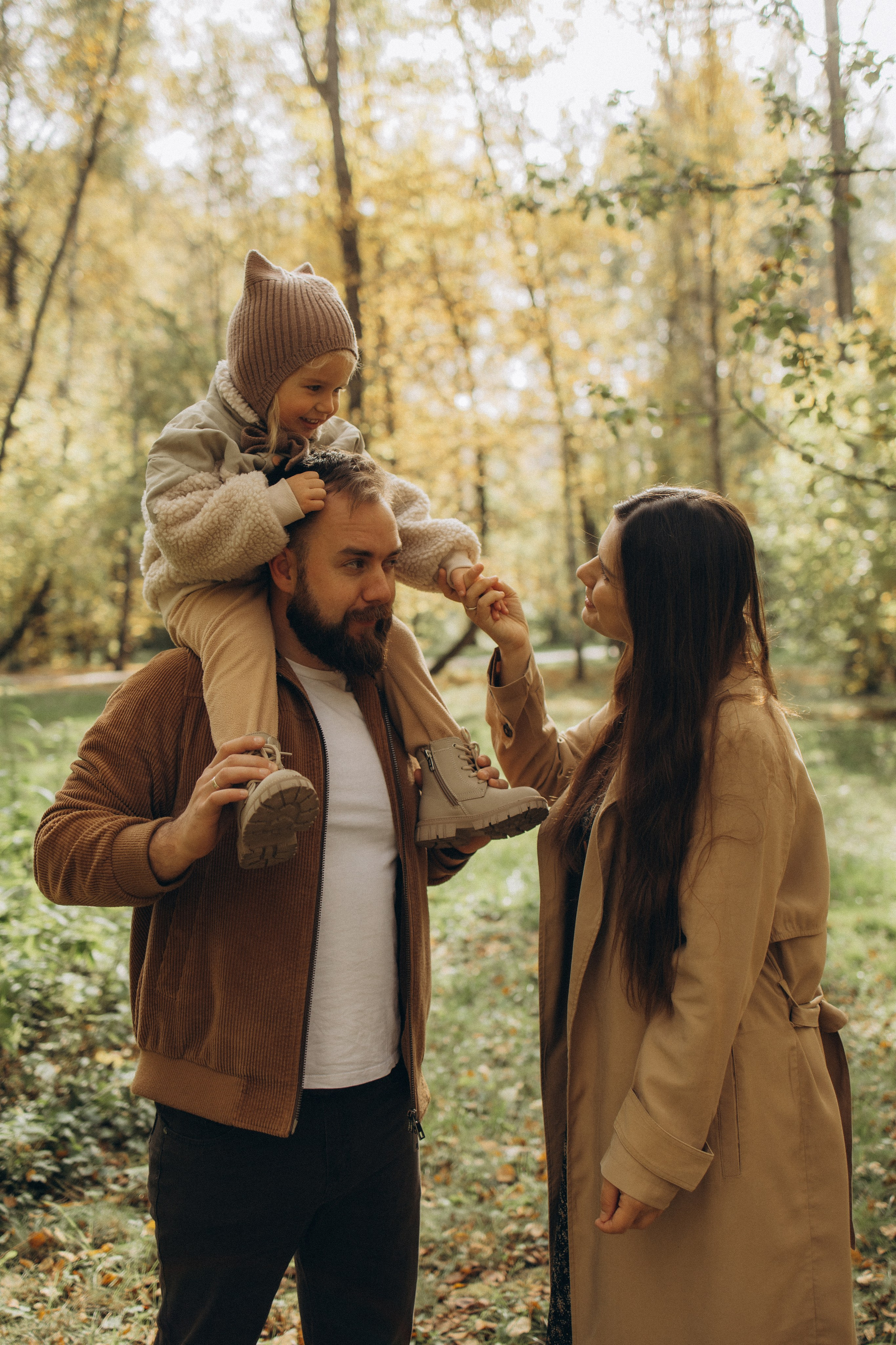 Одним осенним днем. Семейный фотограф в Москве Анастасия Шалда