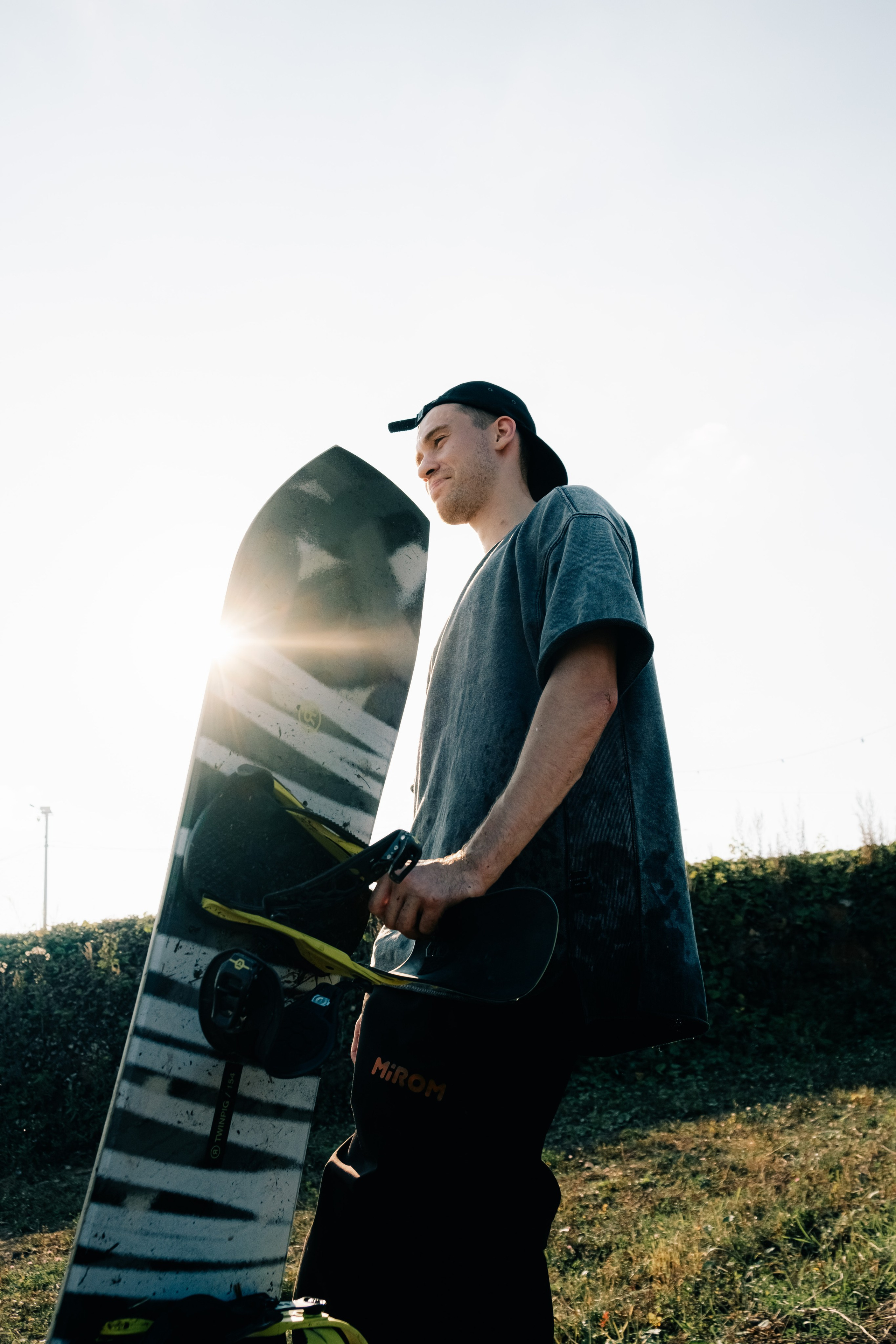 Autumn snowboarding. Фотограф Валерия Кононова