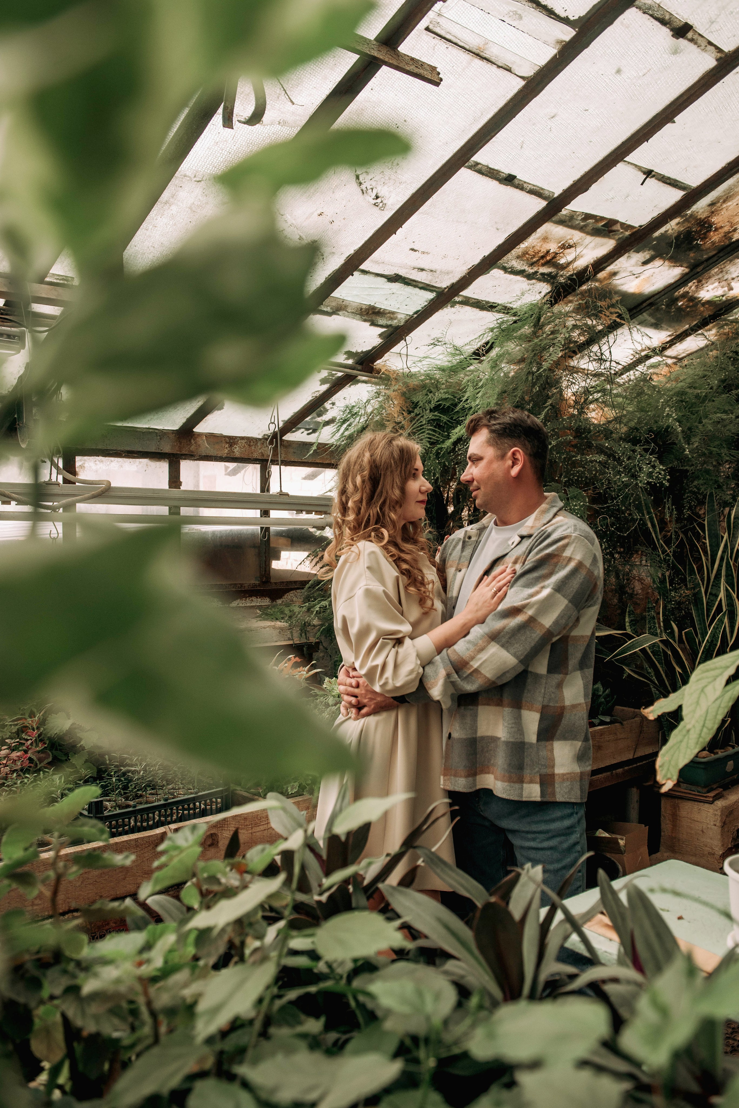 Семейная съёмка в оранжерее. Семейный фотограф в Новочеркасске Виктория Громова