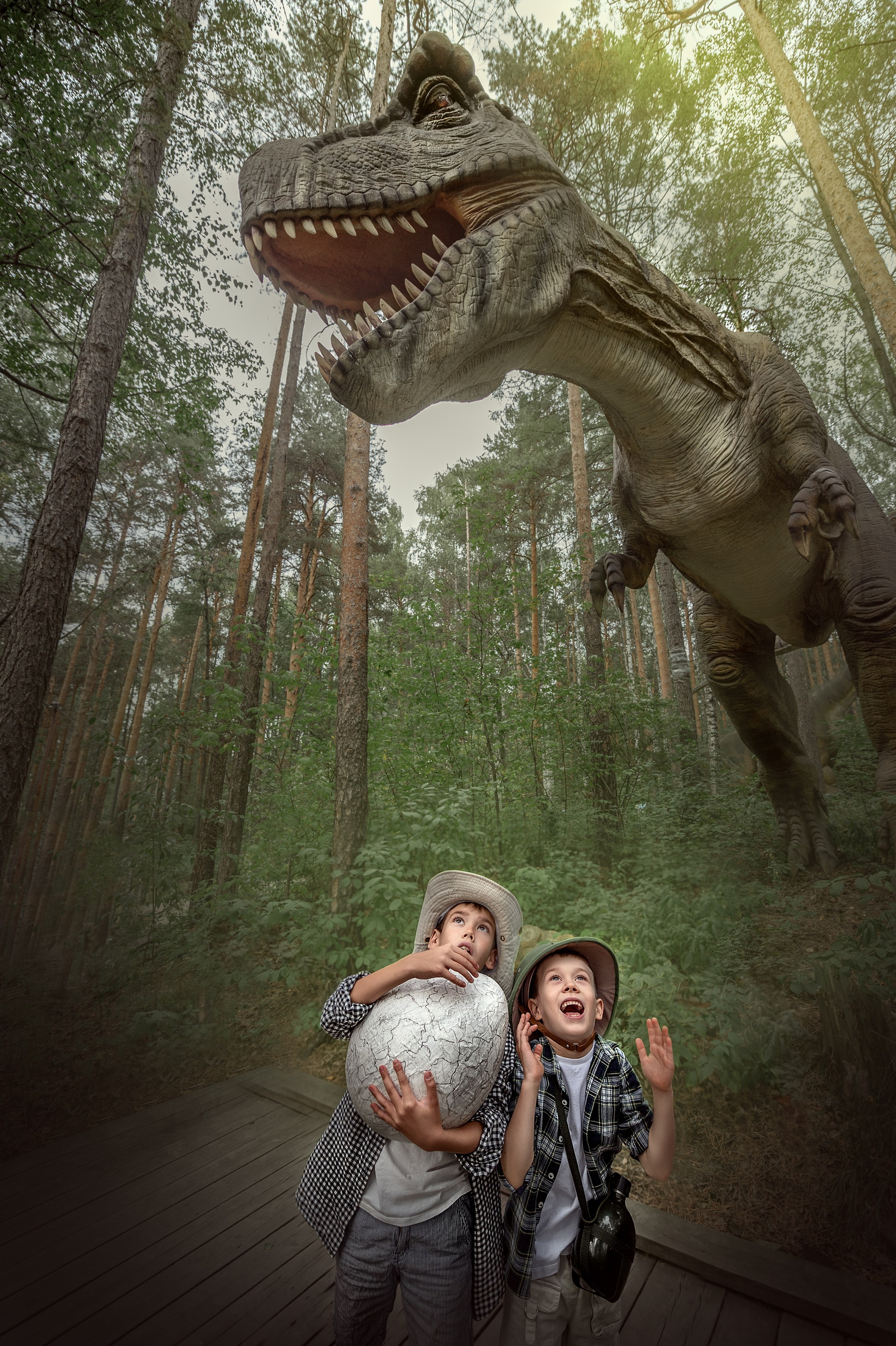 ДИНОЗАВРЫ. Семейный фотограф Екатеринбург Лора Мур