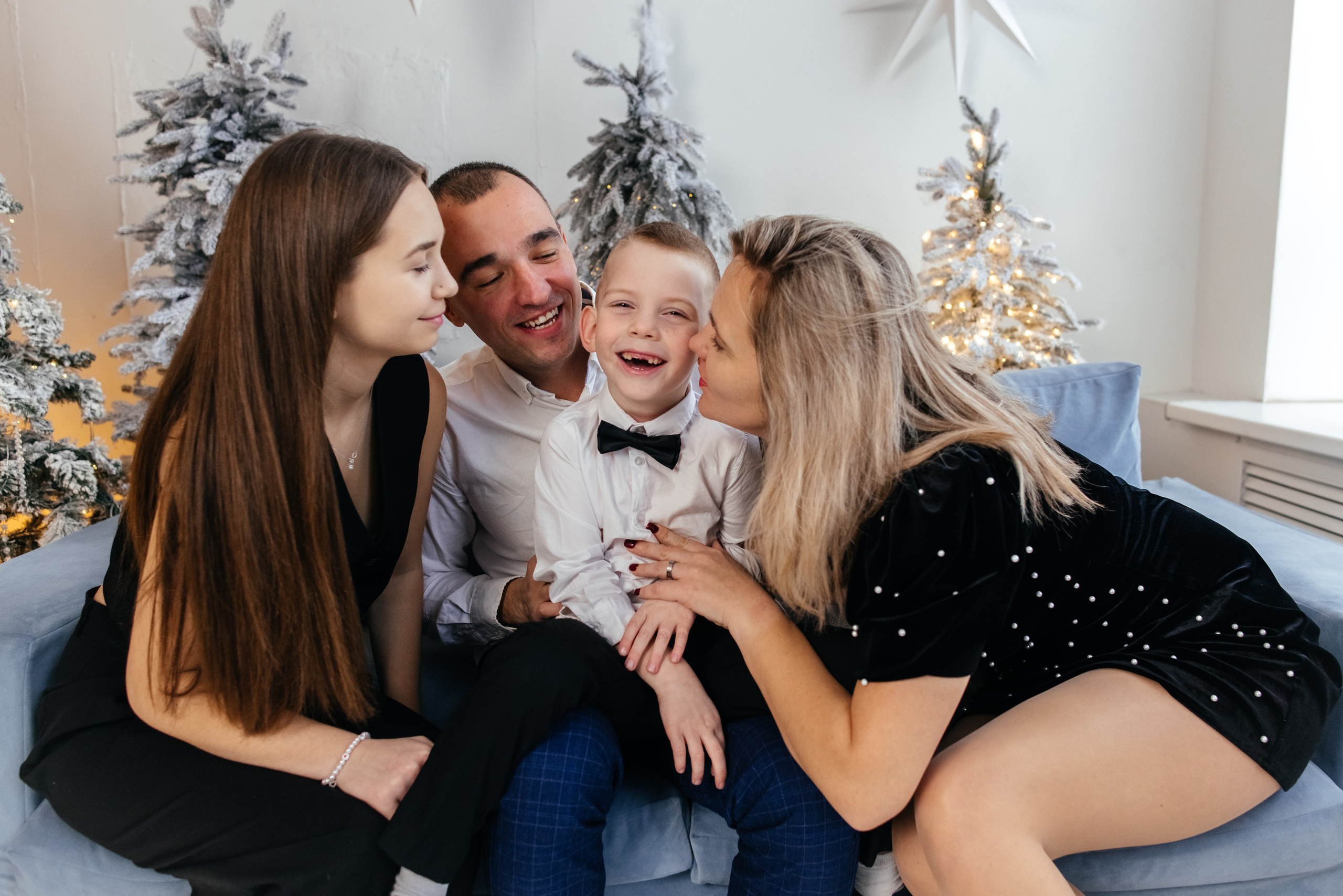 Мария, Антон, Мирон и Элина. Фотограф в Шатуре Оксана Осьмакова